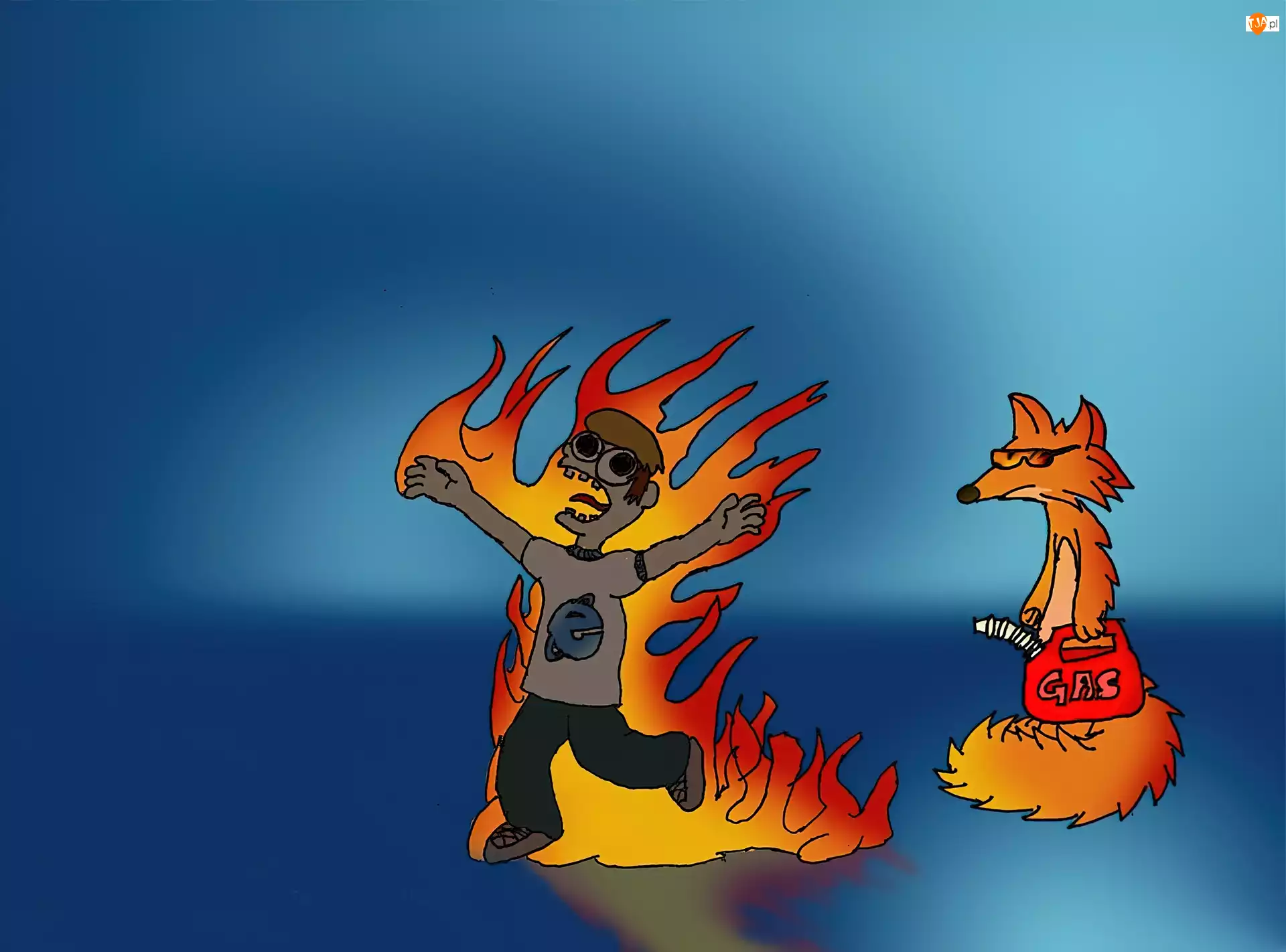 Ogień, Mozilla Firefox
