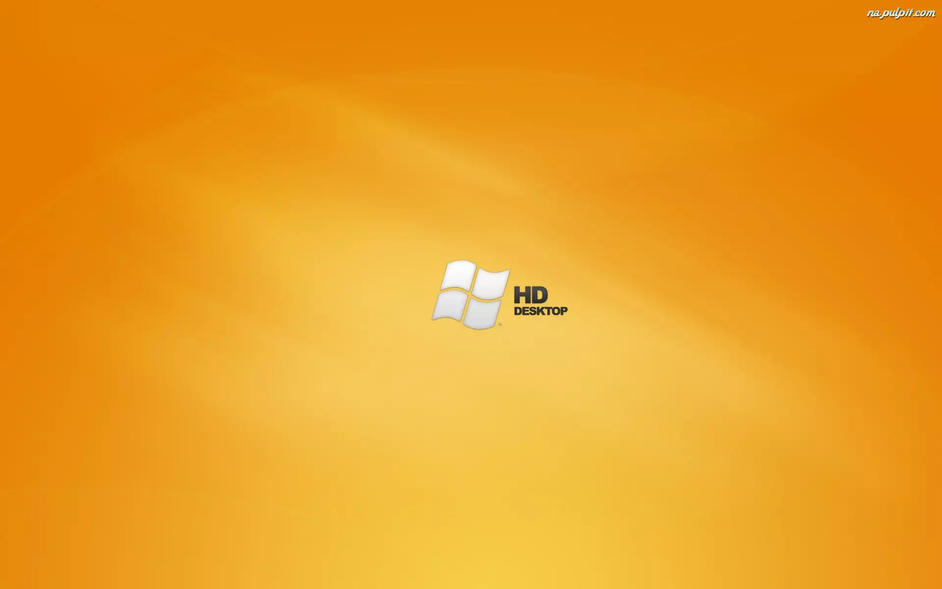 Z, Windowsa, Tapeta, Pomarańczowa, Logo