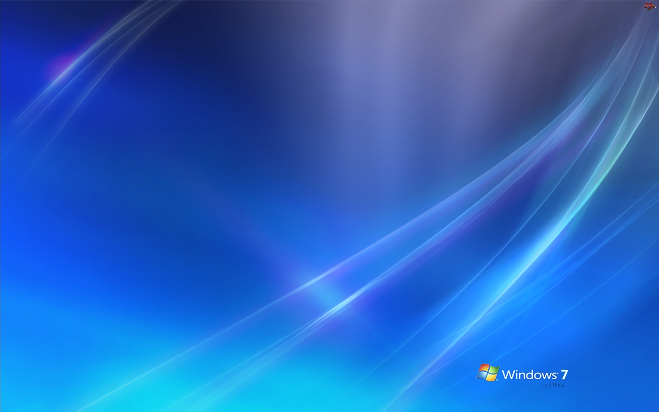 Windows 7, Niebieskie, Tło