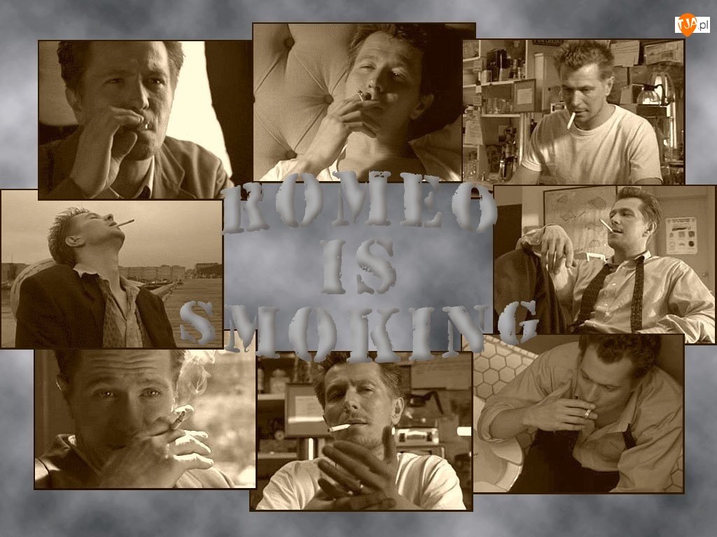 papieros, Gary Oldman, romeo is smoking
