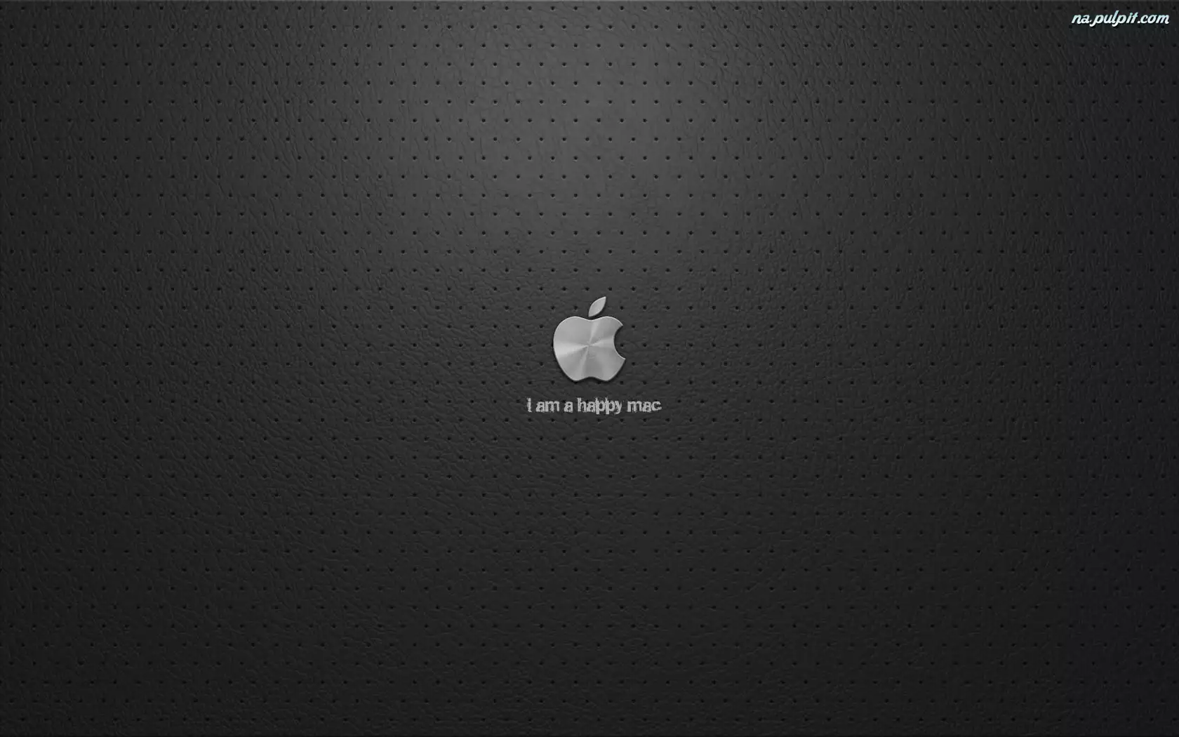 Apple, Logo, Skóra, Metalowe