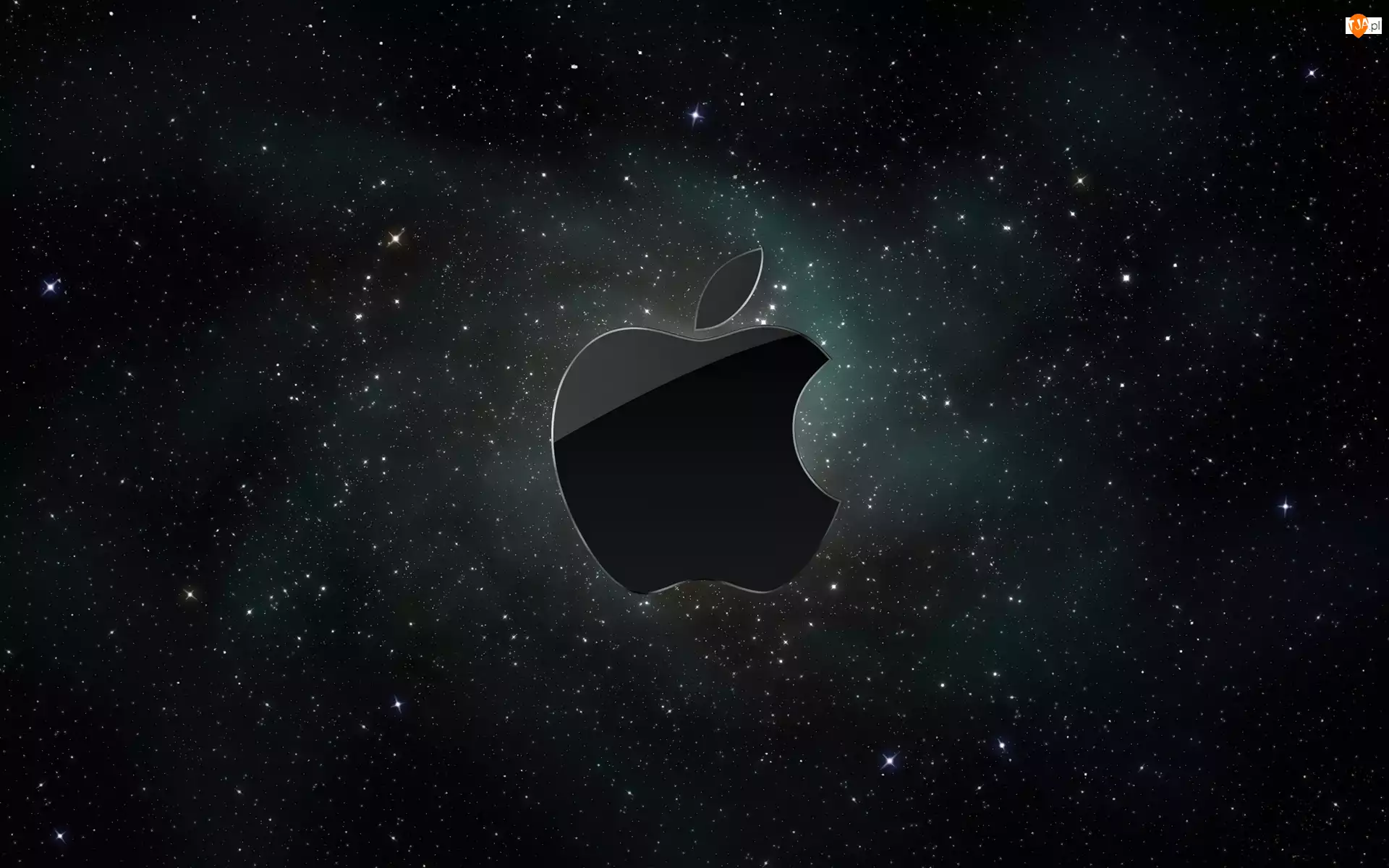Logo, Gwiazdy, Apple, Kosmos