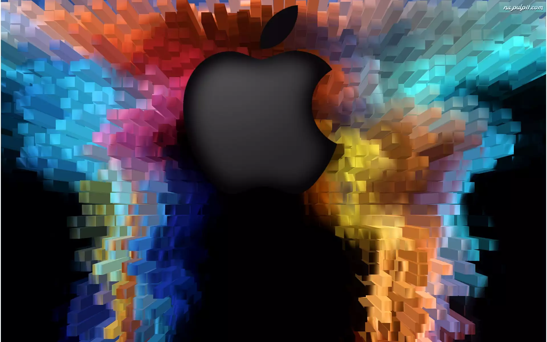 Apple, Przestrzenne, Logo