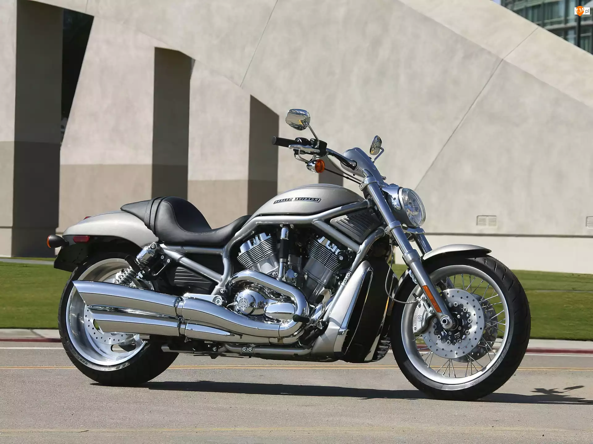 Silnika, Harley Davidson V-Rod, Chromowane, Elementy