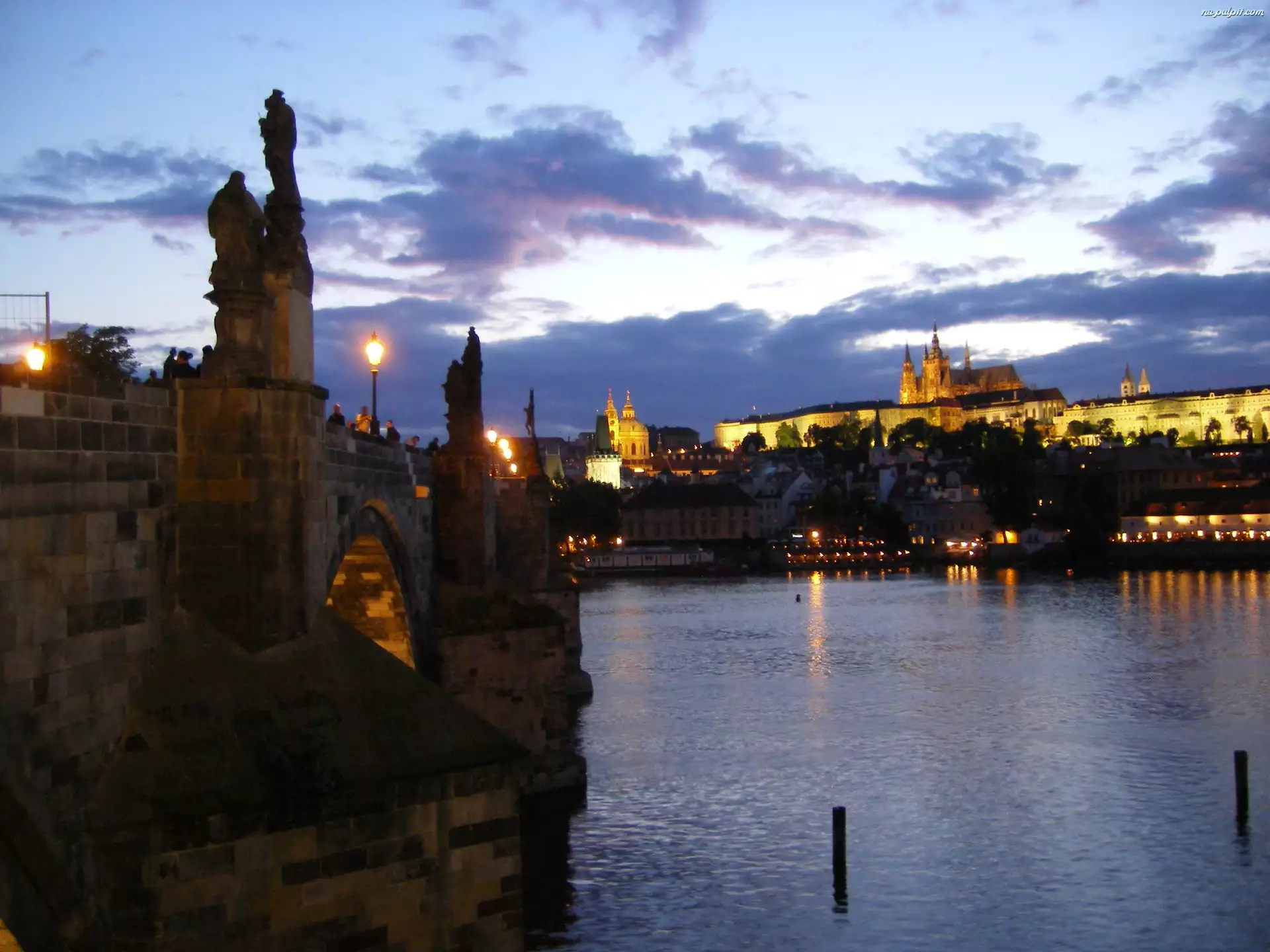Praga, Hradczany, Most, Karola