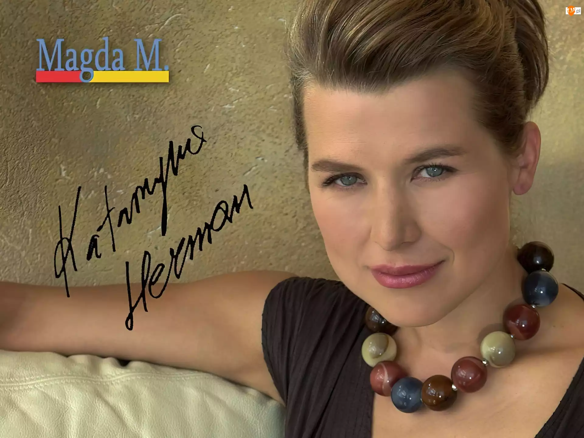 korale, Magda M, Katarzyna Herman, autograf