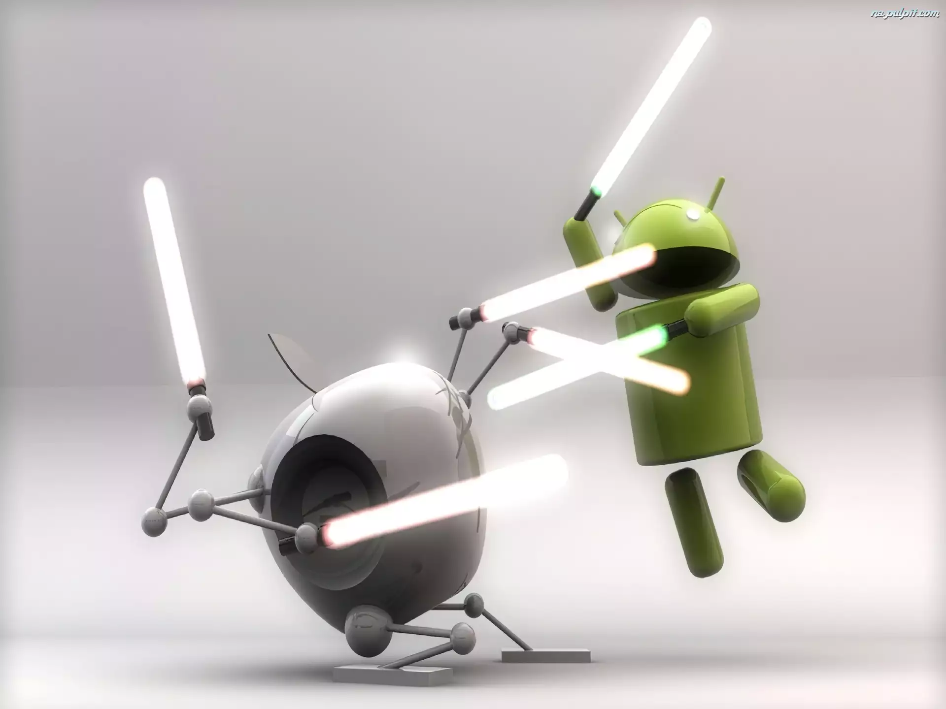Apple, Android, Vs