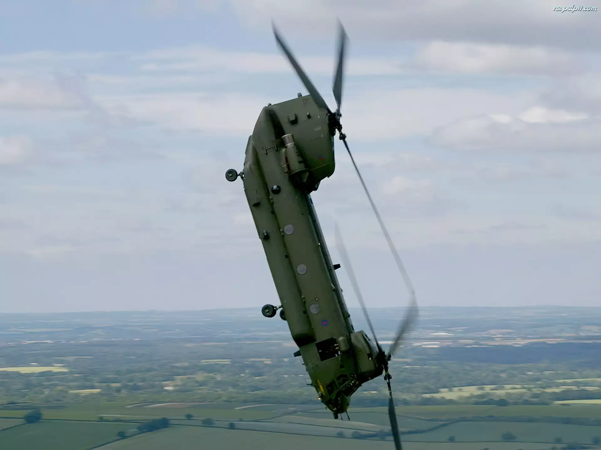 Akrobacje, Boeing, CH-47, Chinook