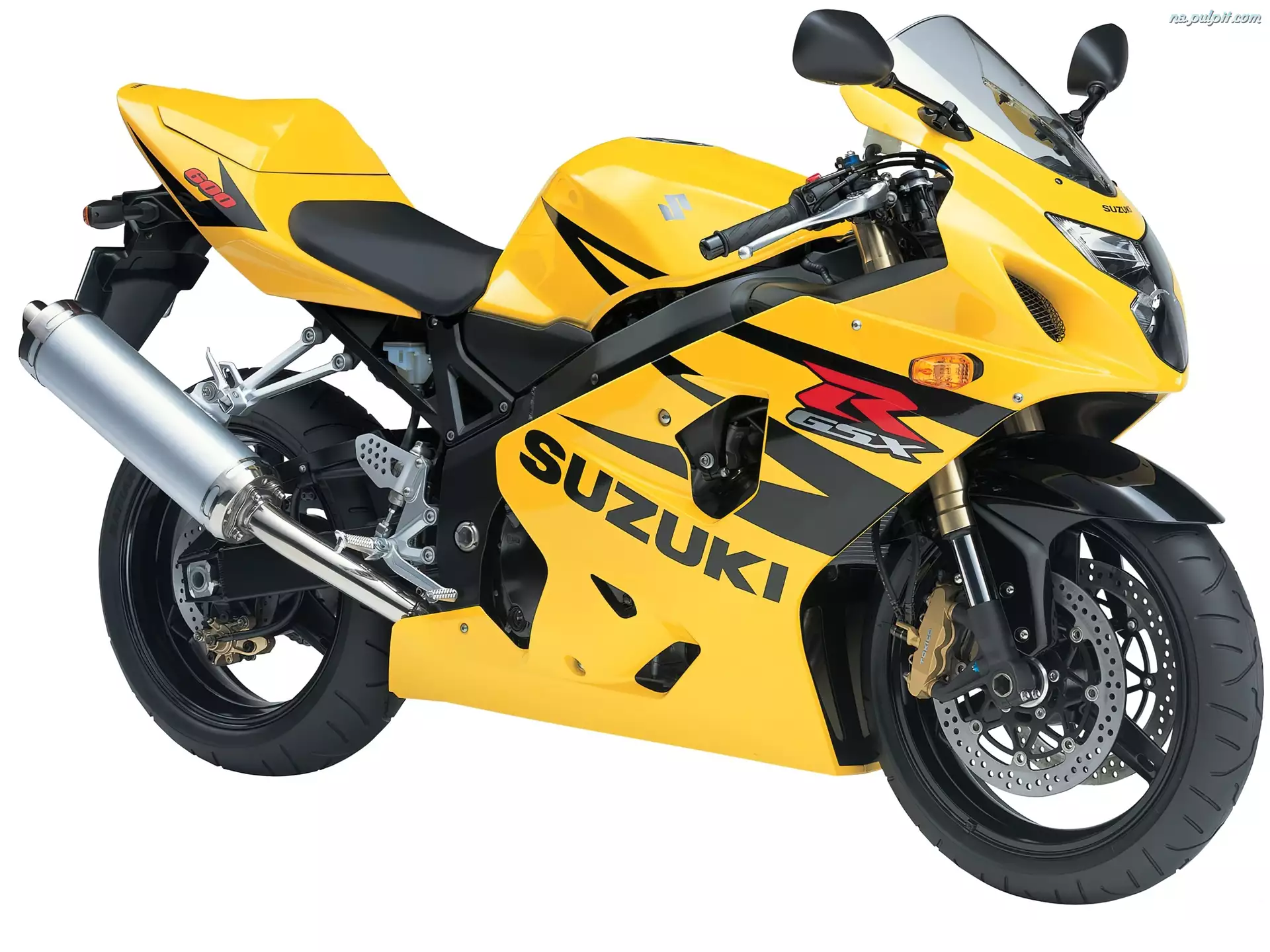 Tłumik, Żółte, Suzuki GSX-R600