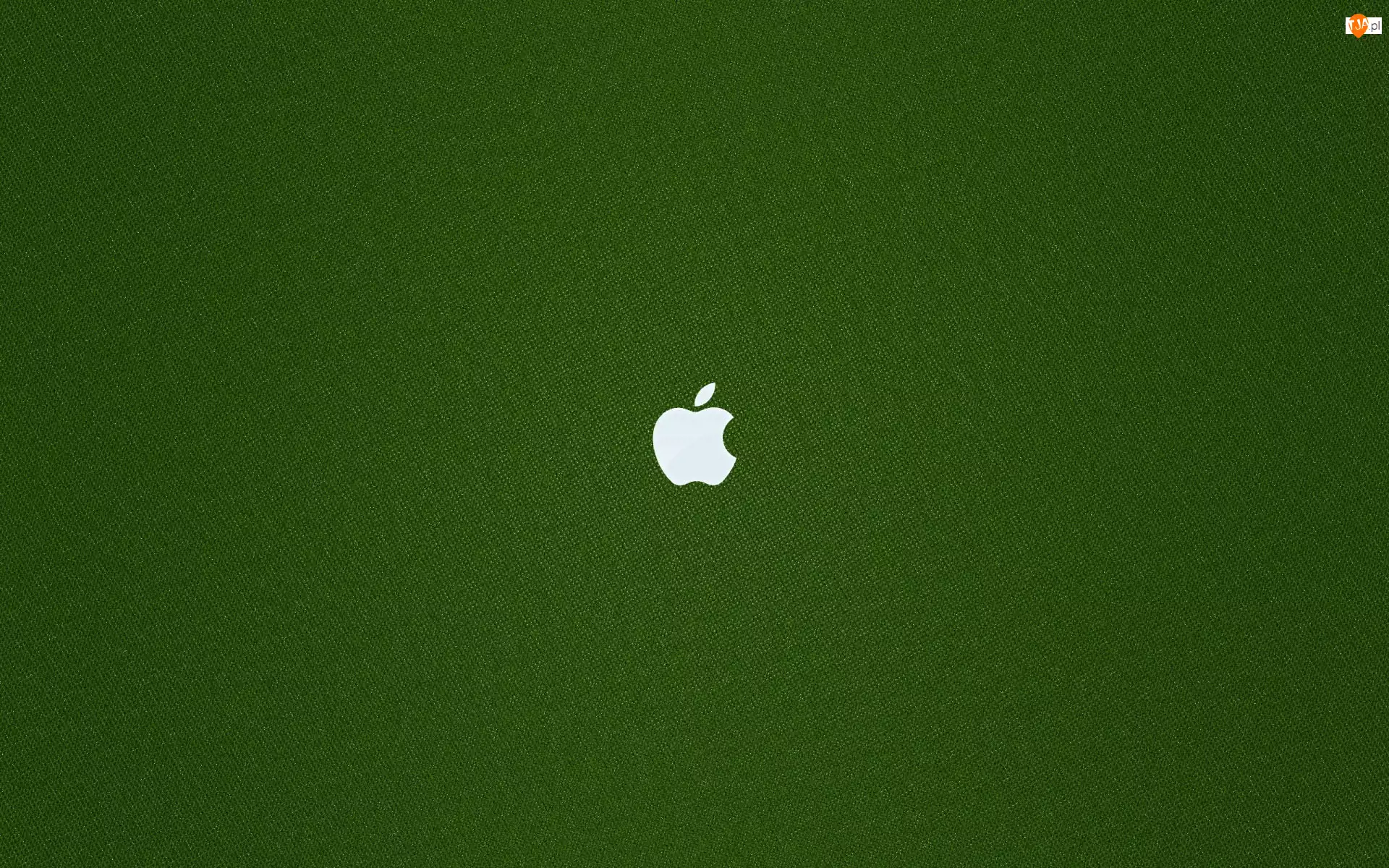 Logo, Tekstura, Apple, Zielona