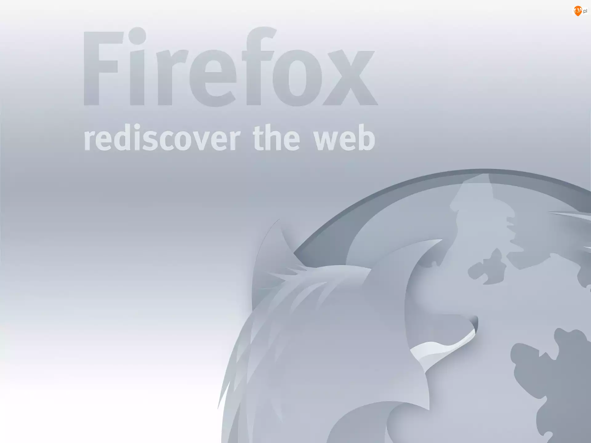 FireFox, lis, ziemia, przeglądarka, grafika