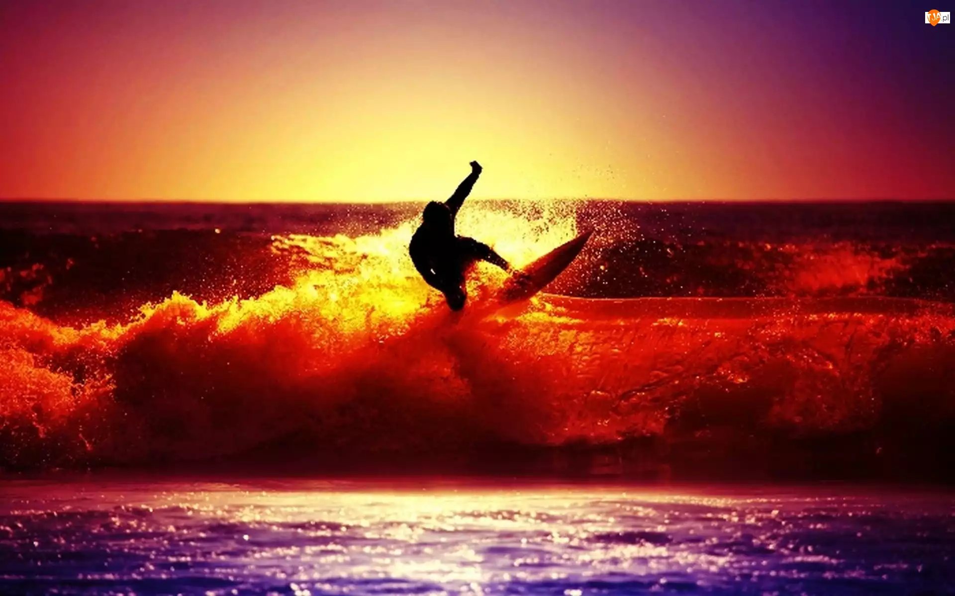 Surfing, Morze, Fala