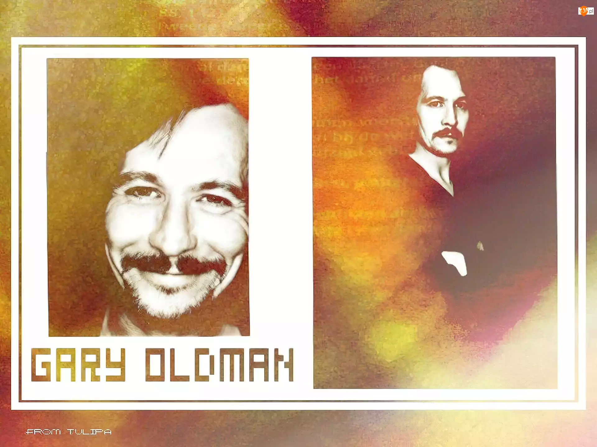 uśmiech, Gary Oldman, wąsy