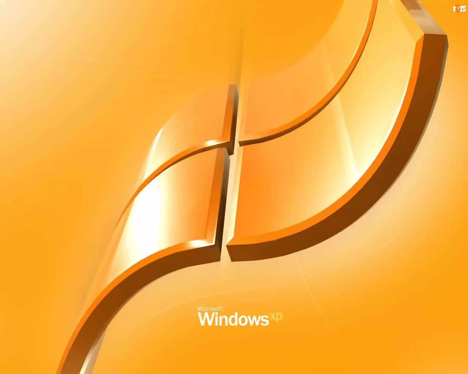 XP, Pomarańczowe, Logo, Windows
