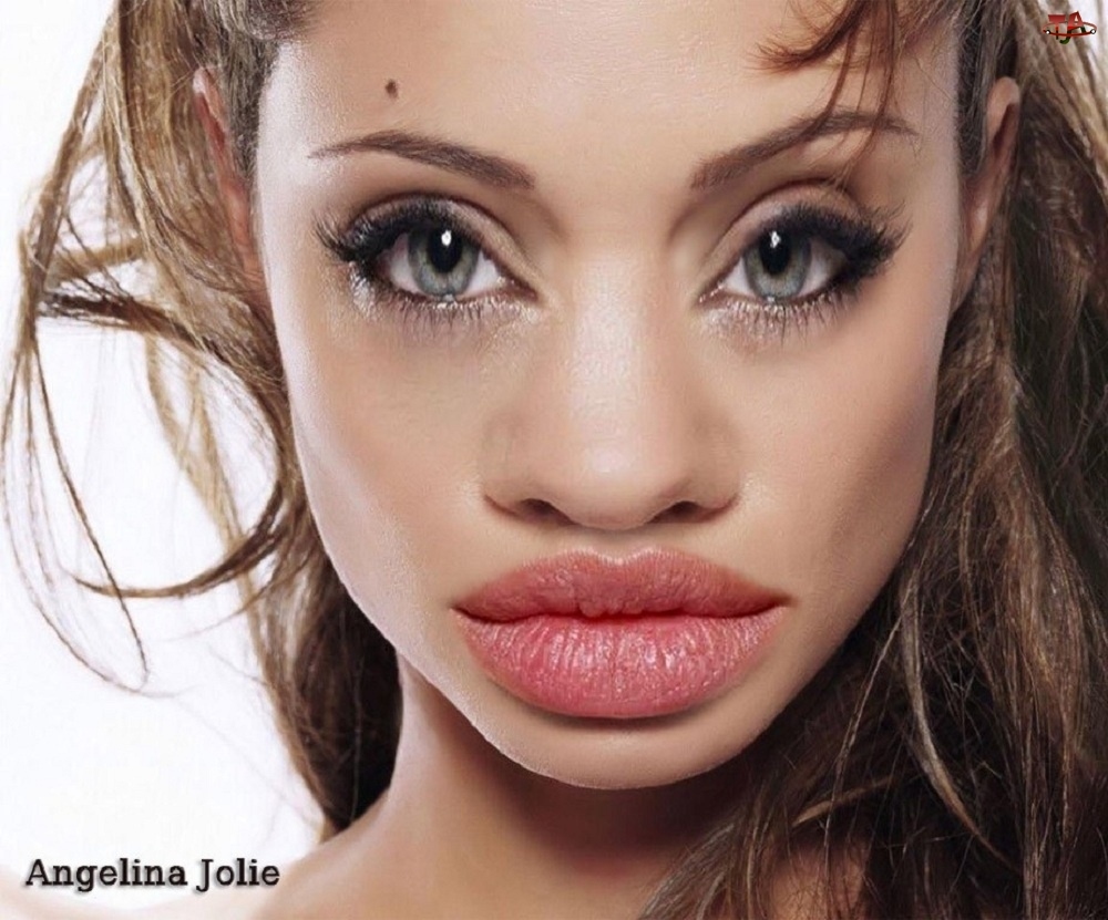 Angeliny Jolie, Śmieszna, Twarz