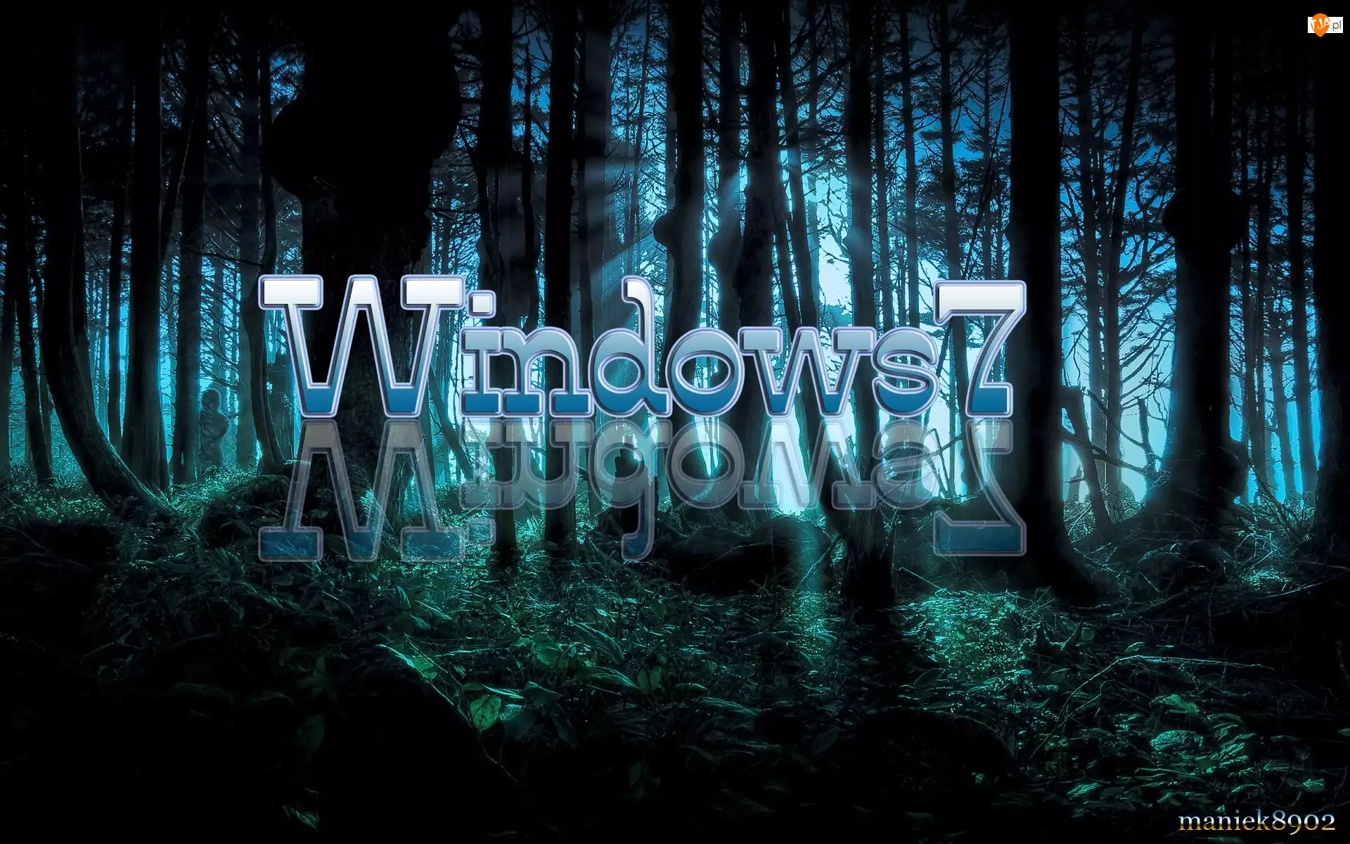Las, Windows 7, Mroczny