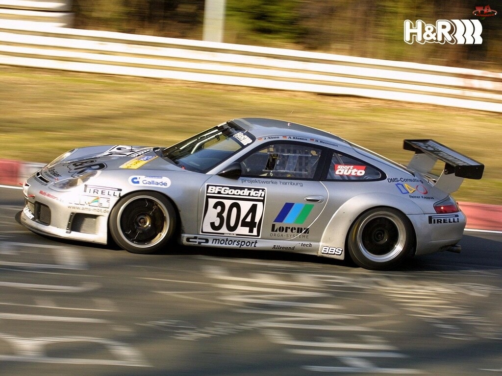 H&R, Porche, 911 GT, Zawieszenie