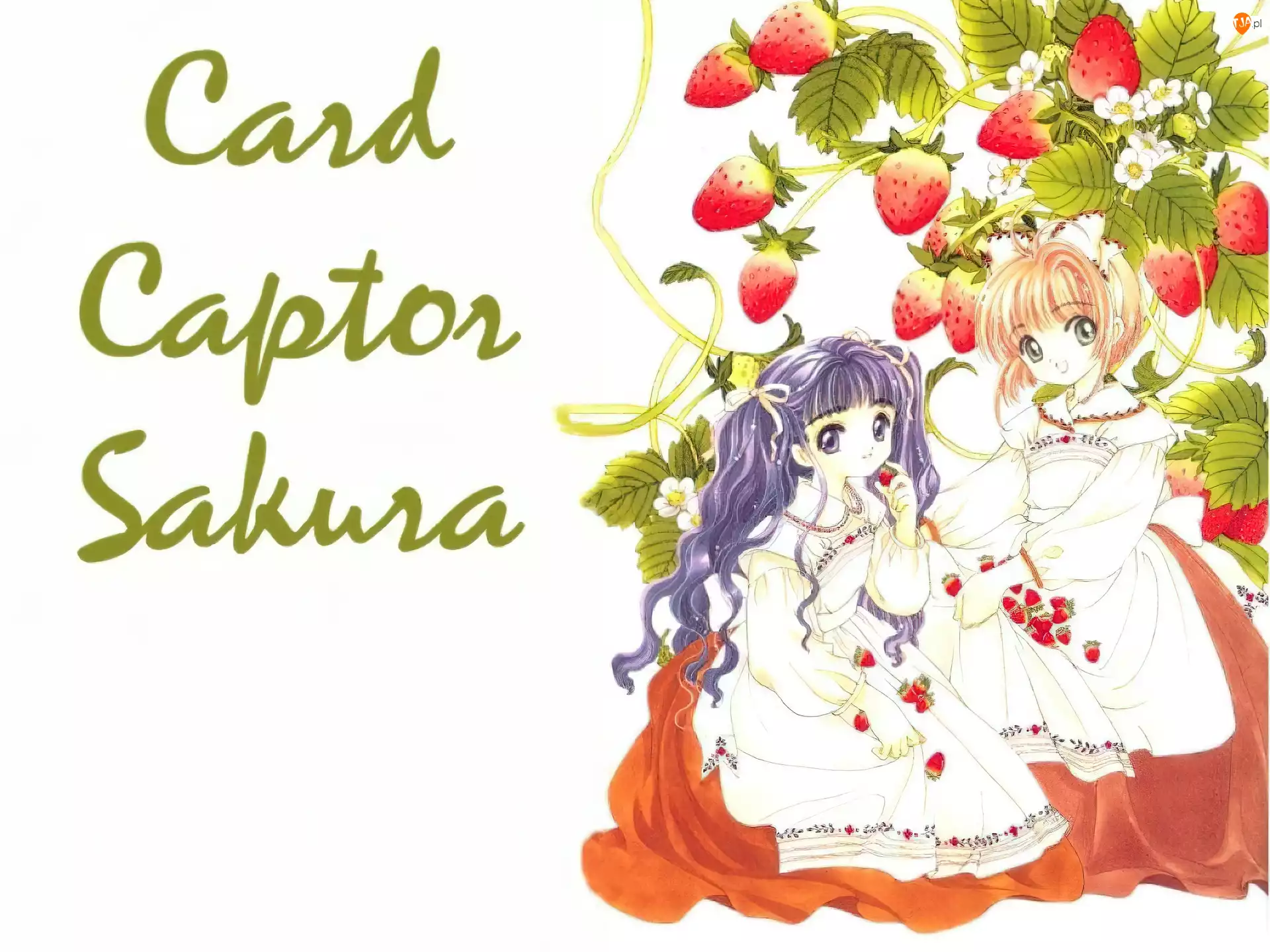 Cardcaptor Sakura, napisy, truskawka, dziewczyny