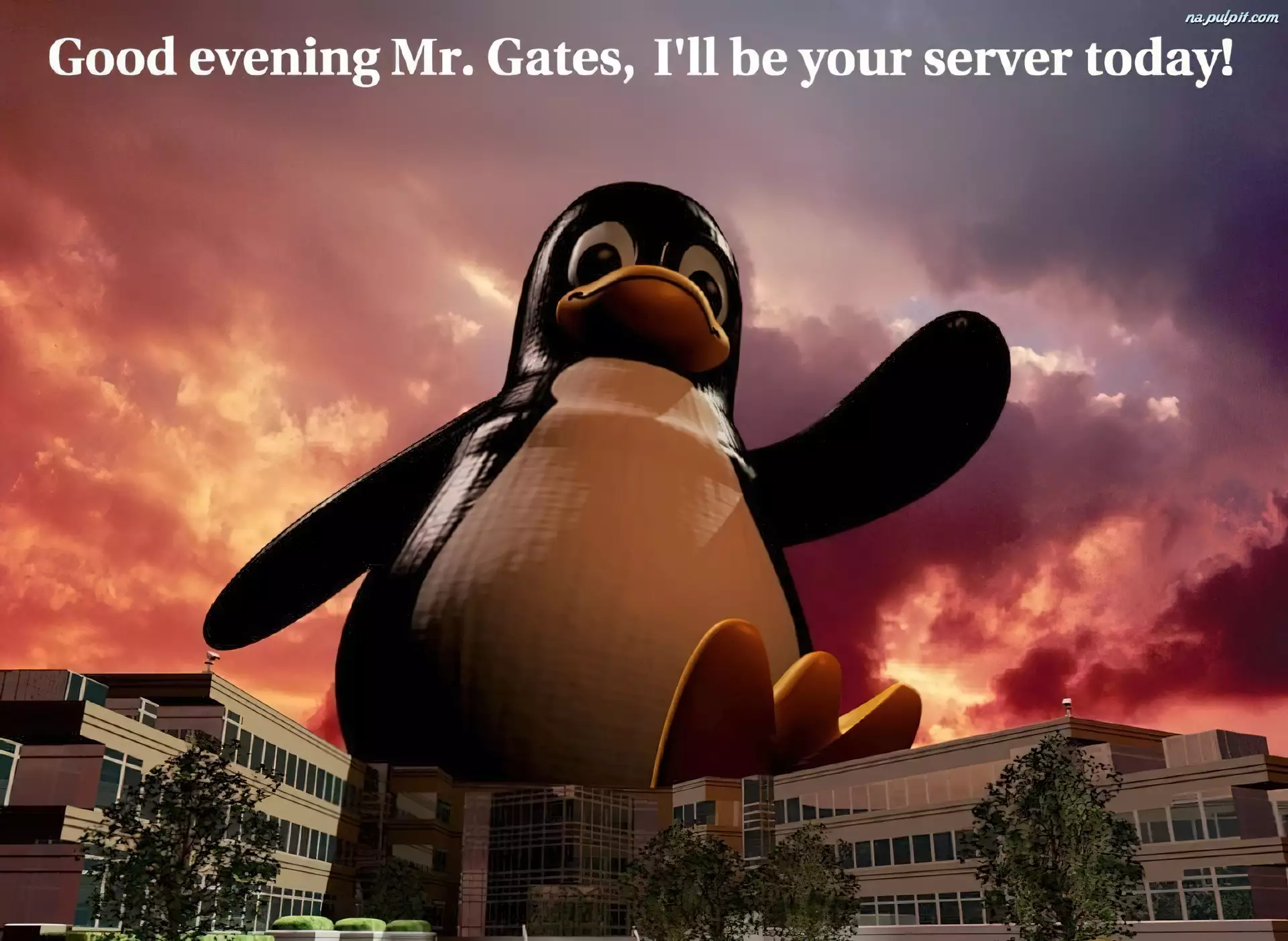 Pingwin, Linux, Potężny