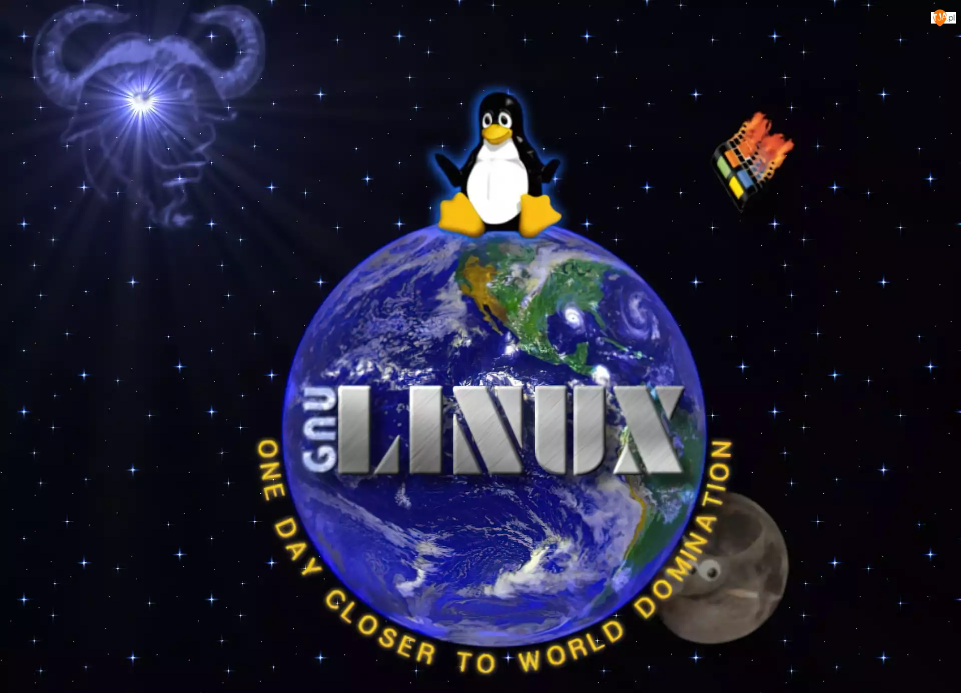 Ziemska, Linux, Pingwin, Kula
