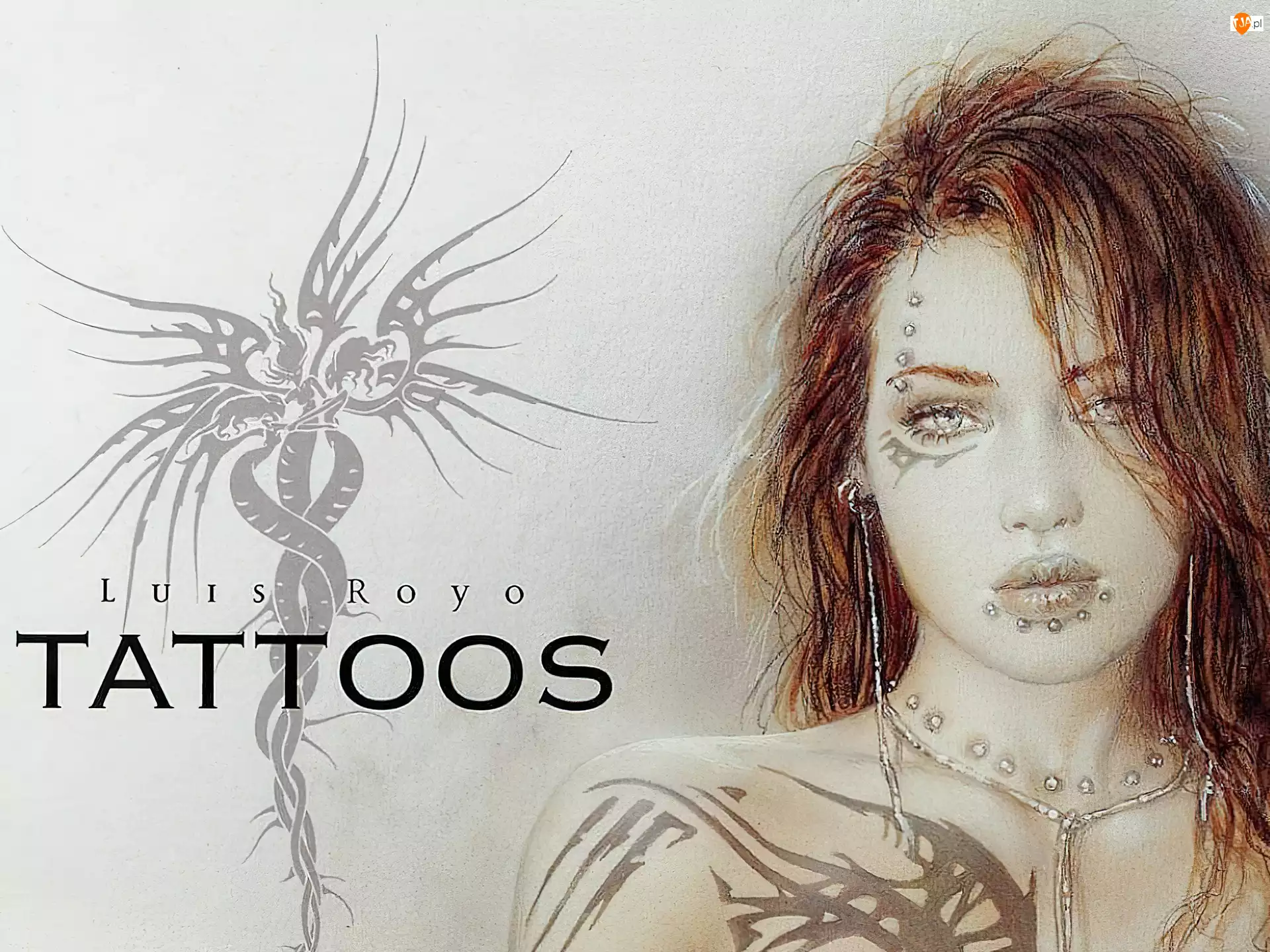 Tatuaż, Tatuaże, Luisa Royo, Studio, Dziewczyna