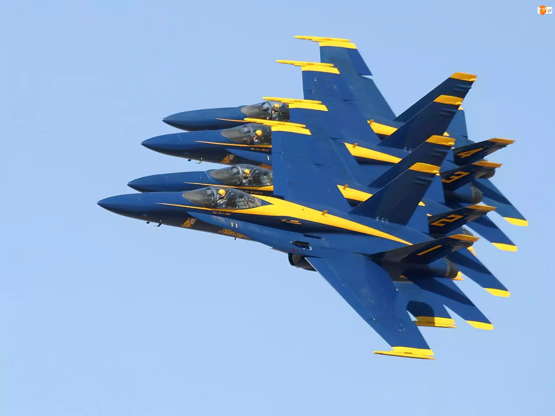 Blue, Boeing F/A 18-Hornet, Wspaniali, Czterej, Angels