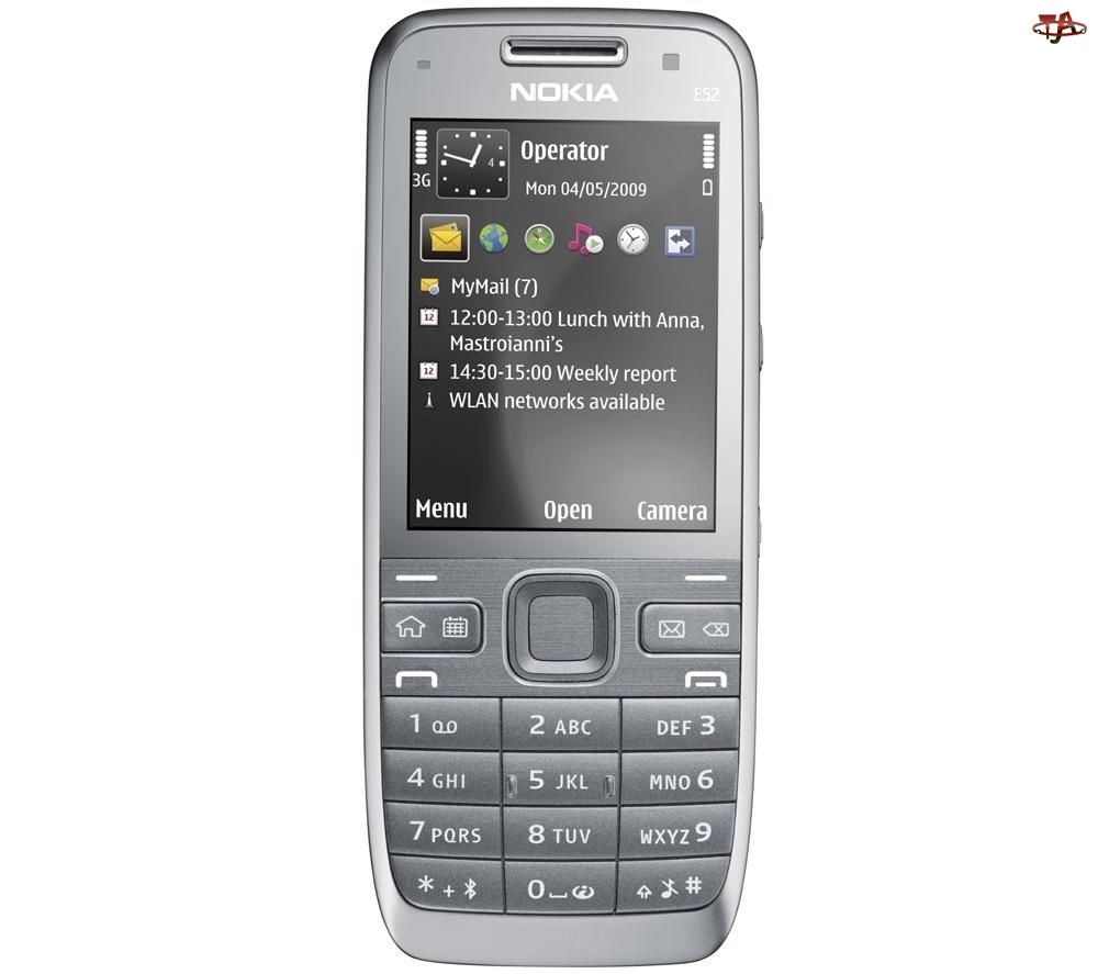 3G, Nokia E52, Srebrna