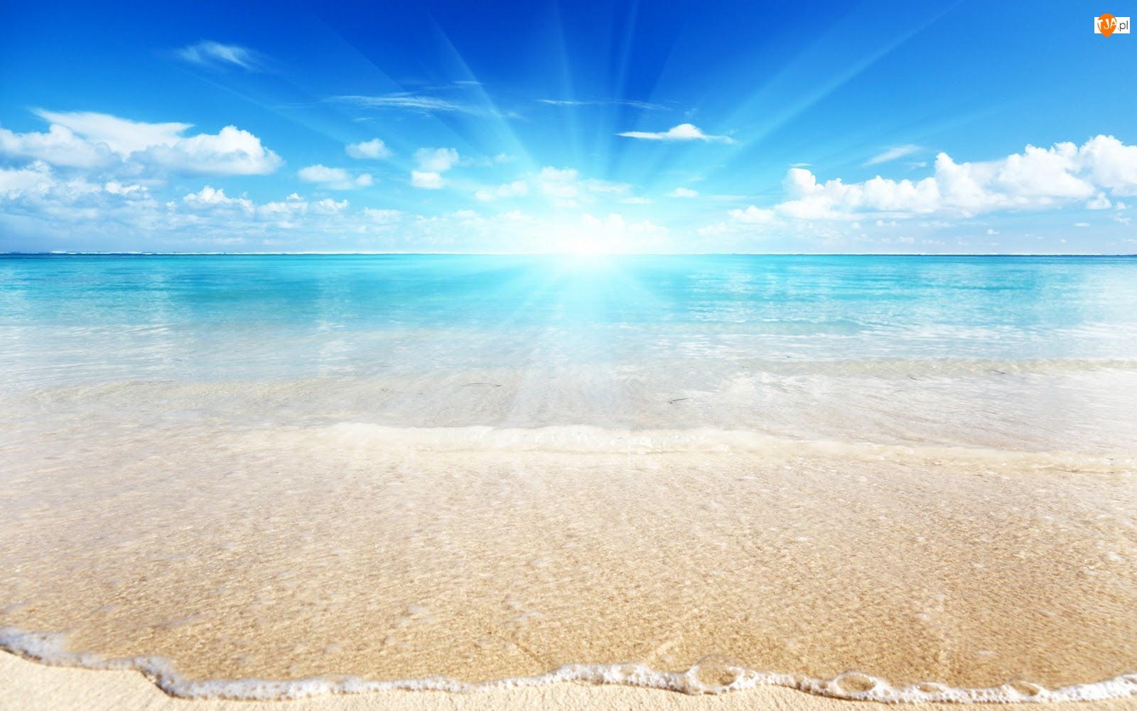 Plaża, Słońce, Morze