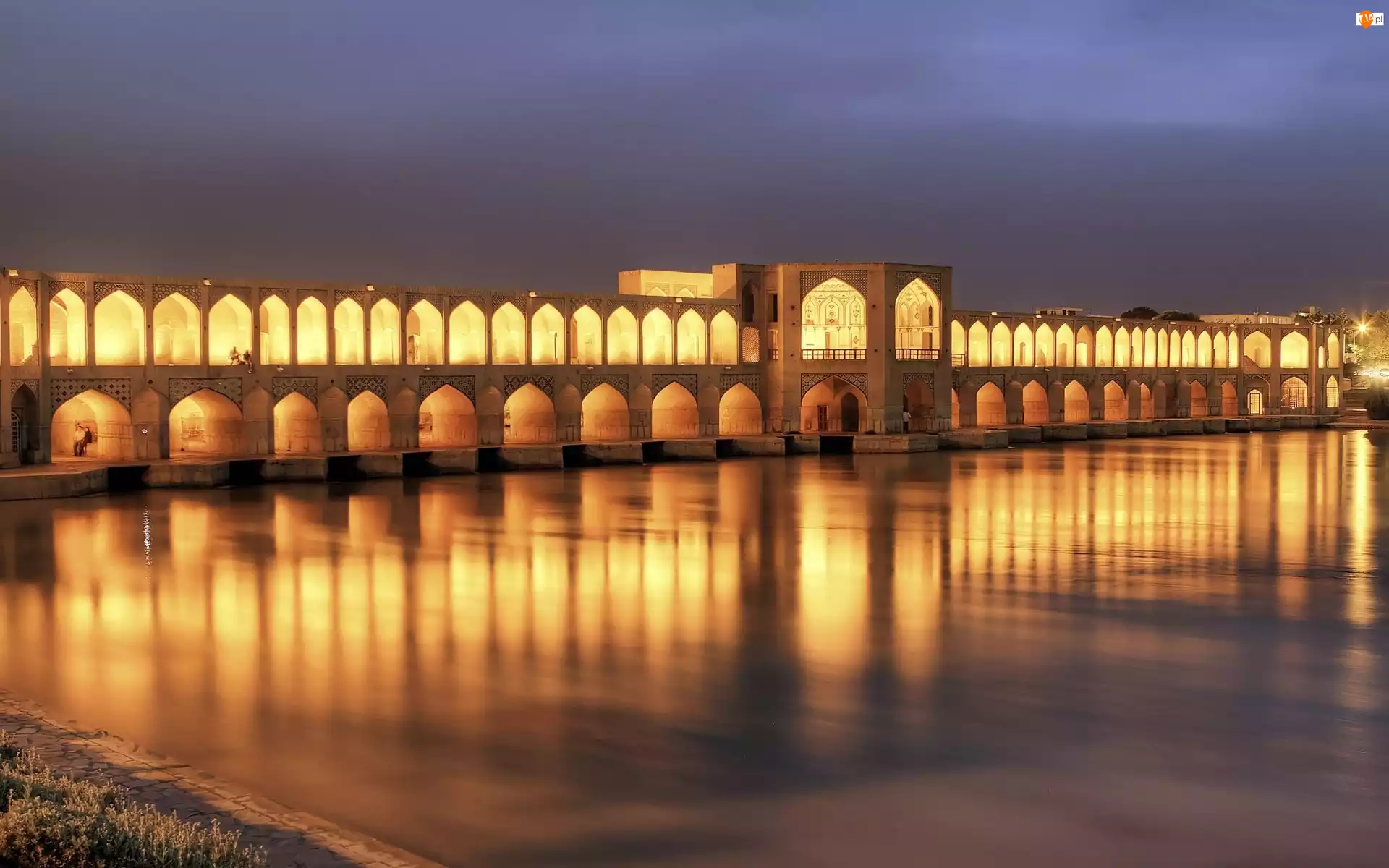 Iran, Khaju, Bridge