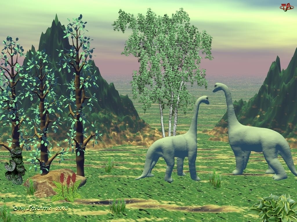 Dinozaury, 3D