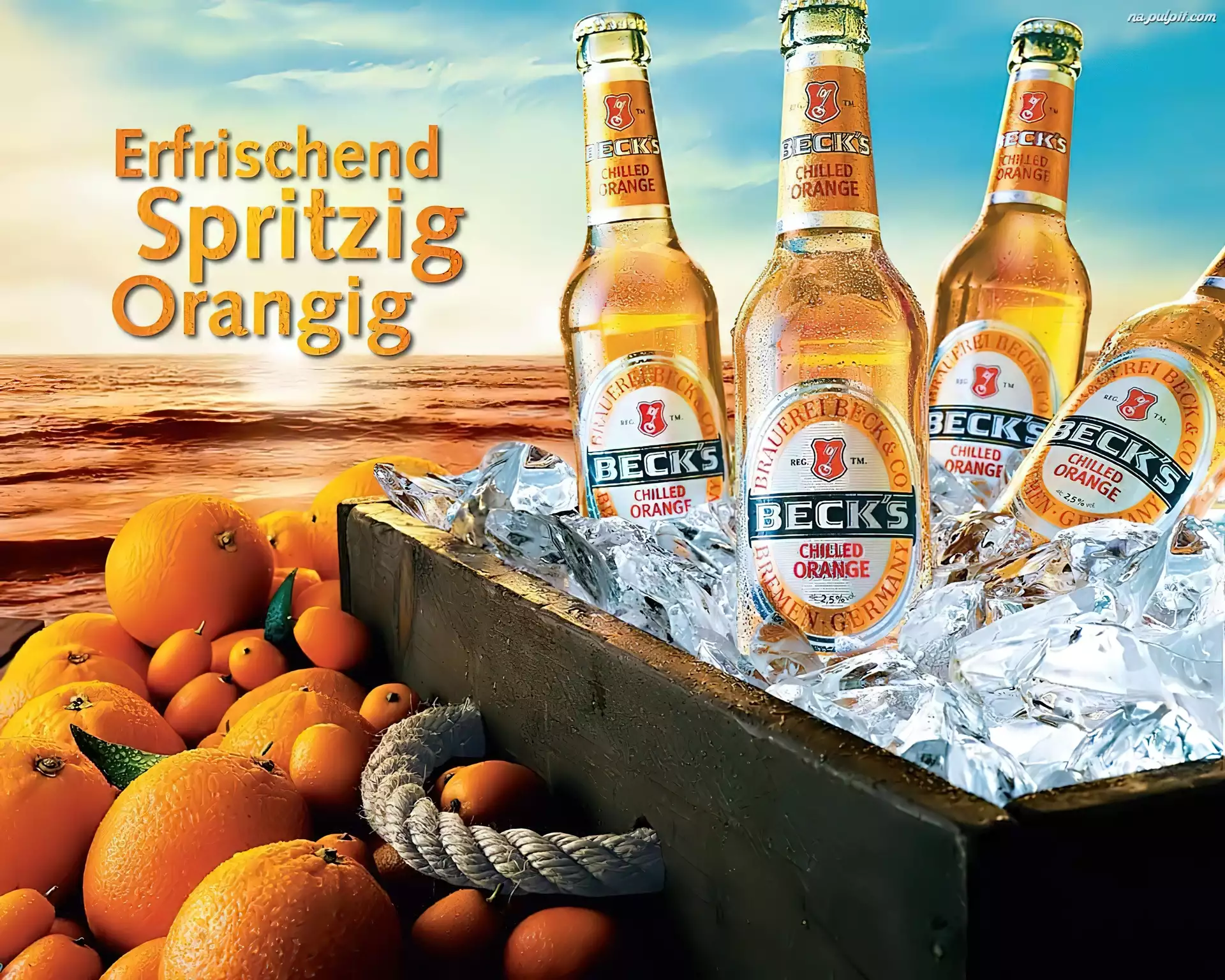 Becks, Pomarańczowe, Piwo