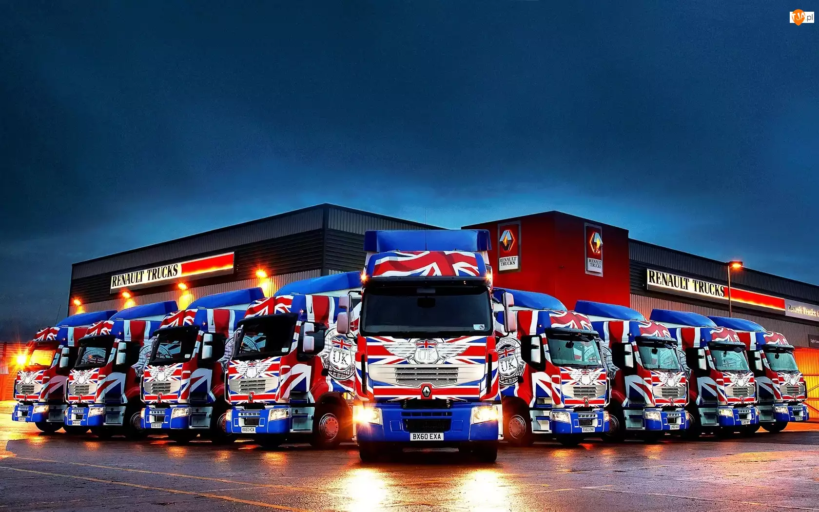 Wielka Brytania, Ciężarówki, Renault