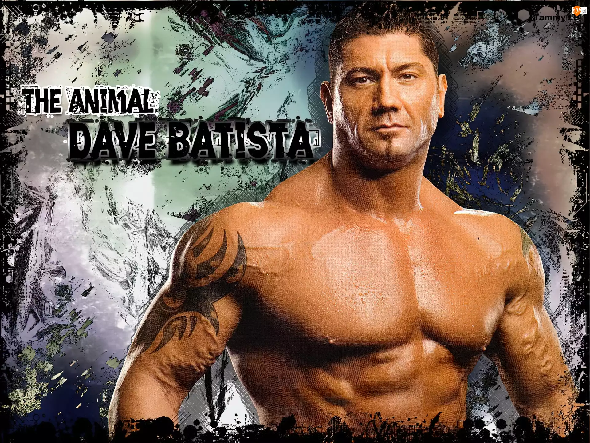 Tatuaż, Wrestler, Dave Bautista, Batista, Aktor