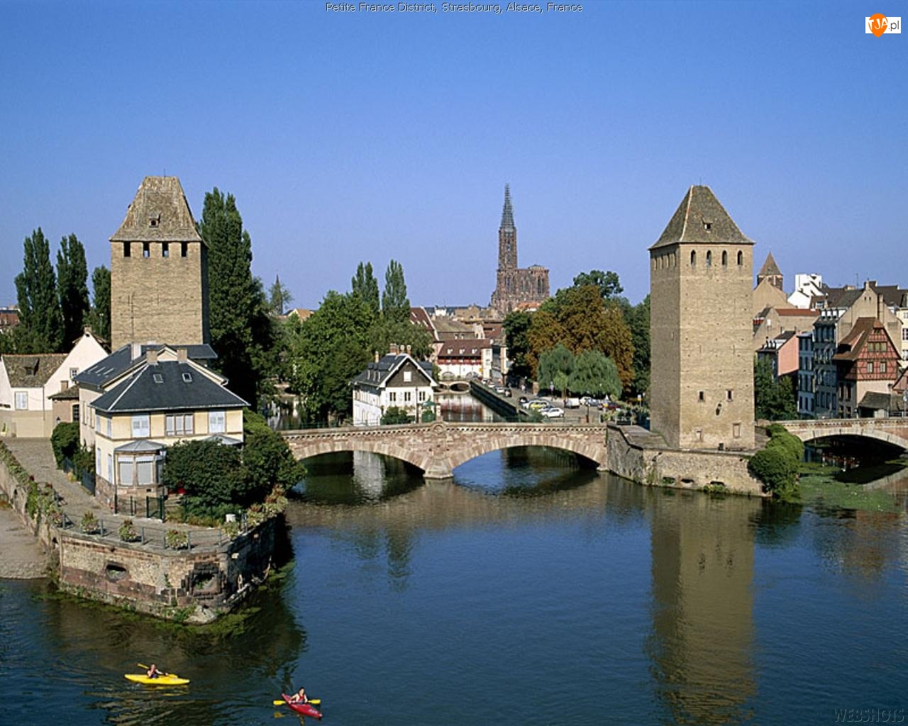 Dzielnica, Alzacja, Francuska, Mała, Strasbourg