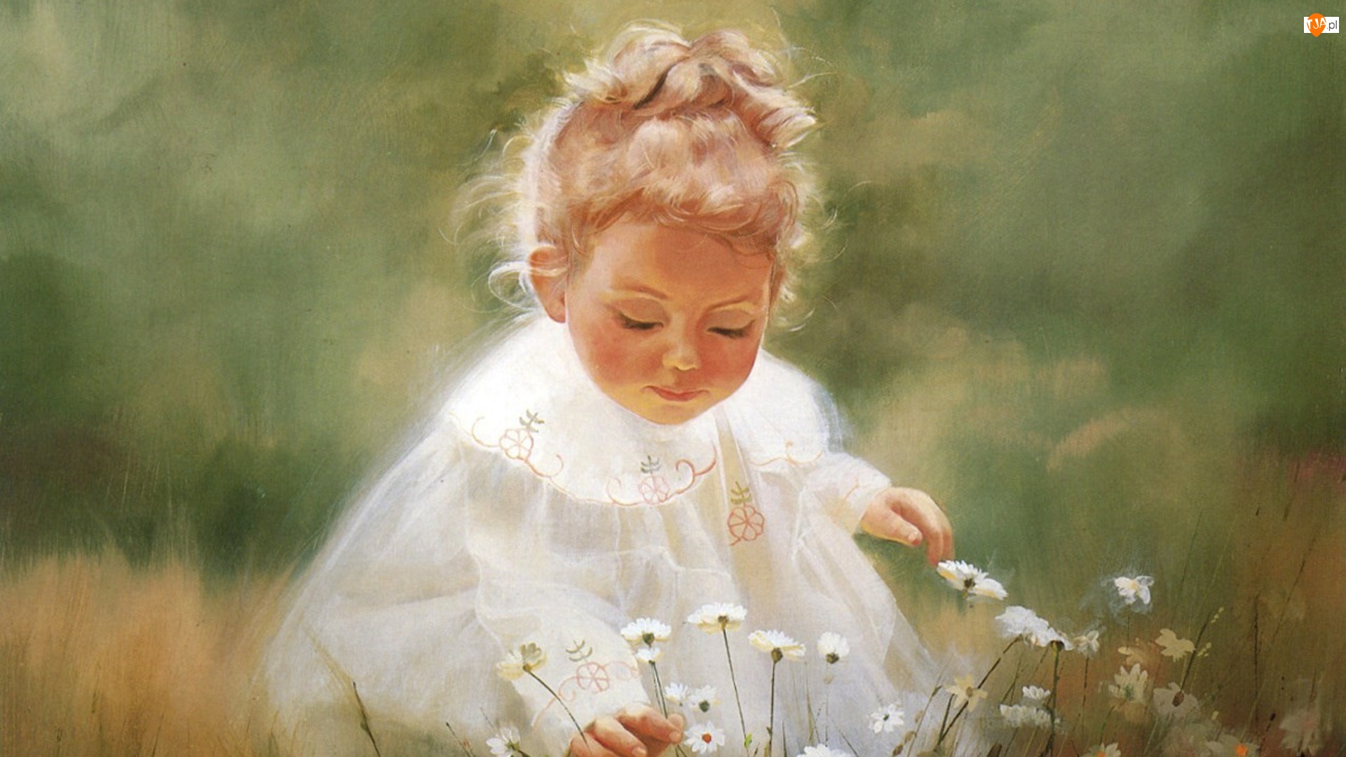 Donald Zolan, Dziewczynka, Kwiatki