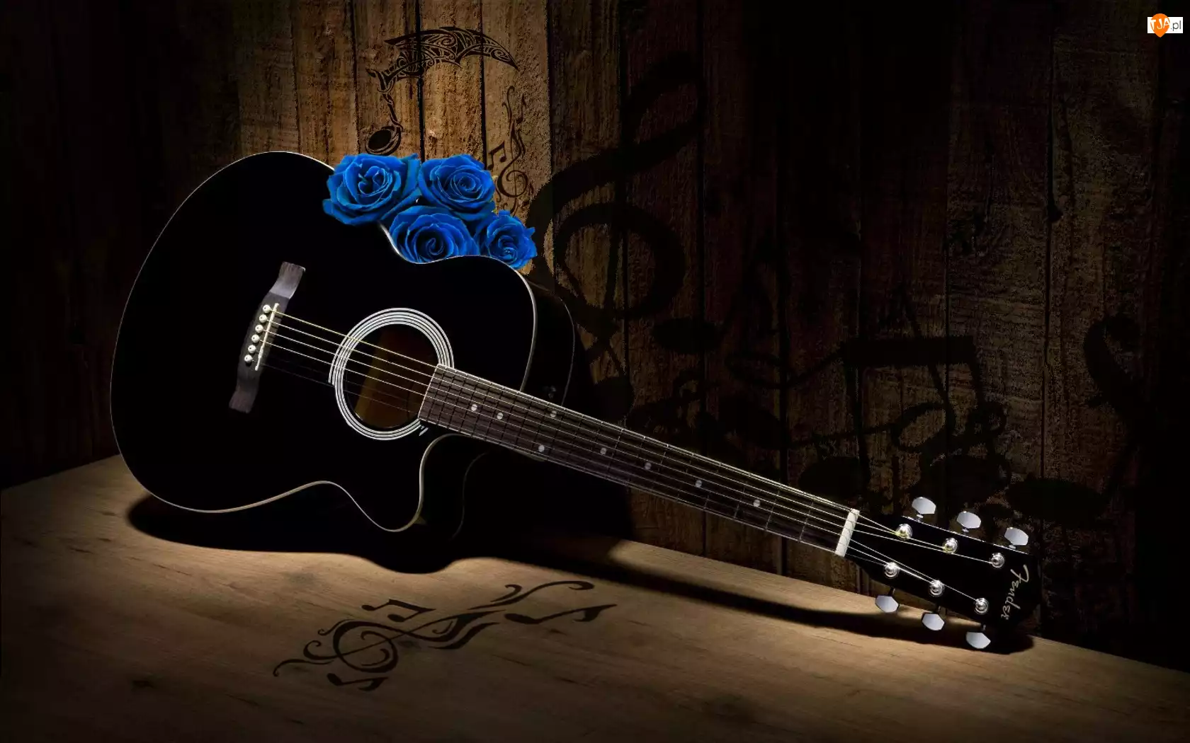 Gitara, Róża