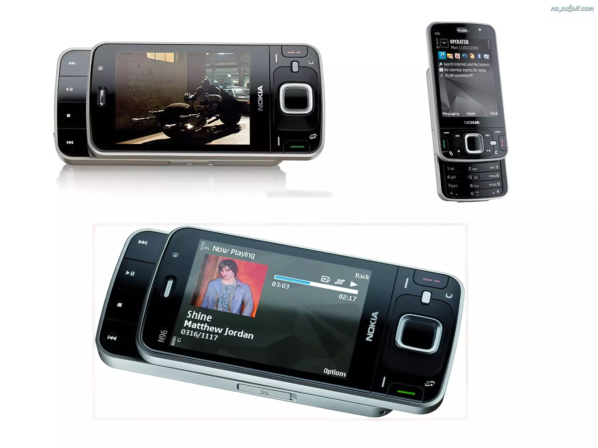 Nokia N96, WLAN, Batman, Shine