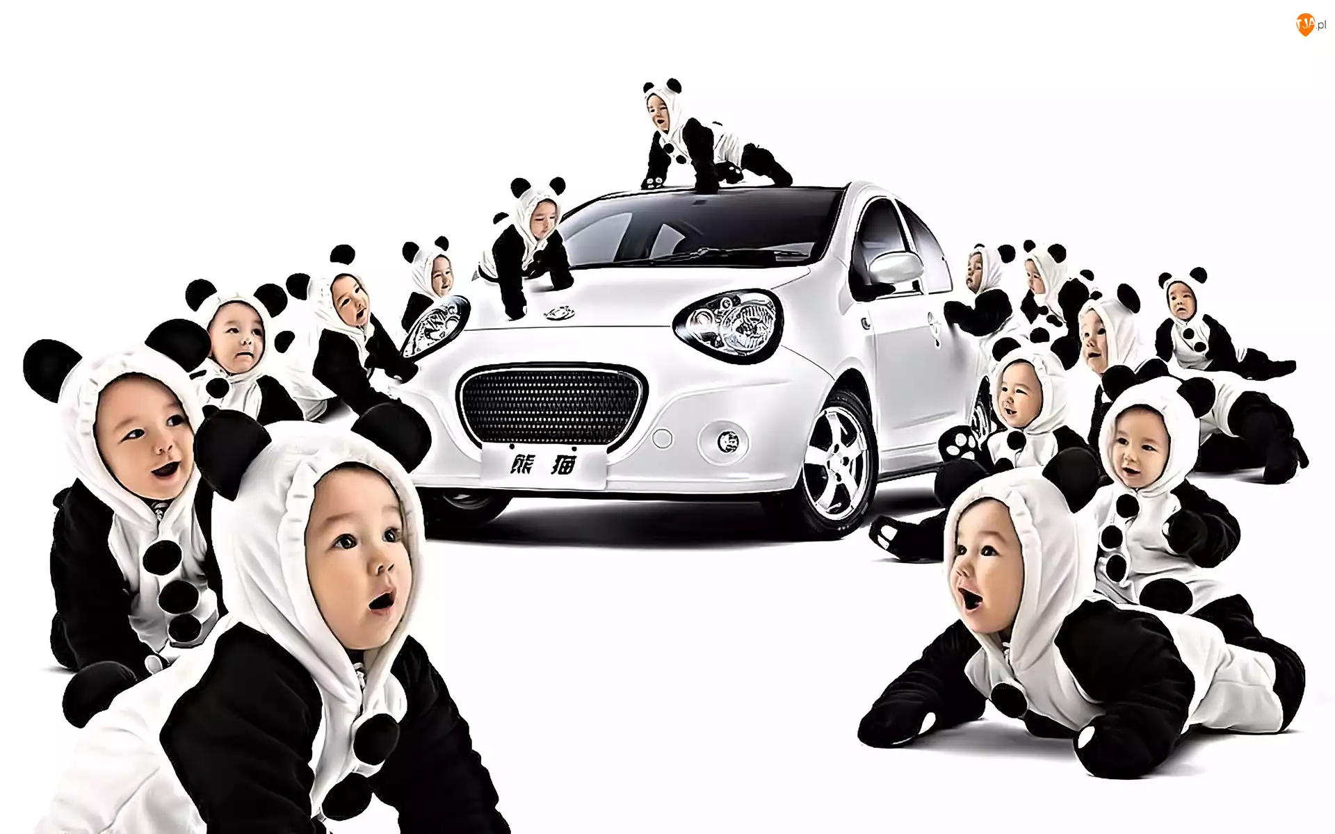 Samochód, Dzieci, Misie