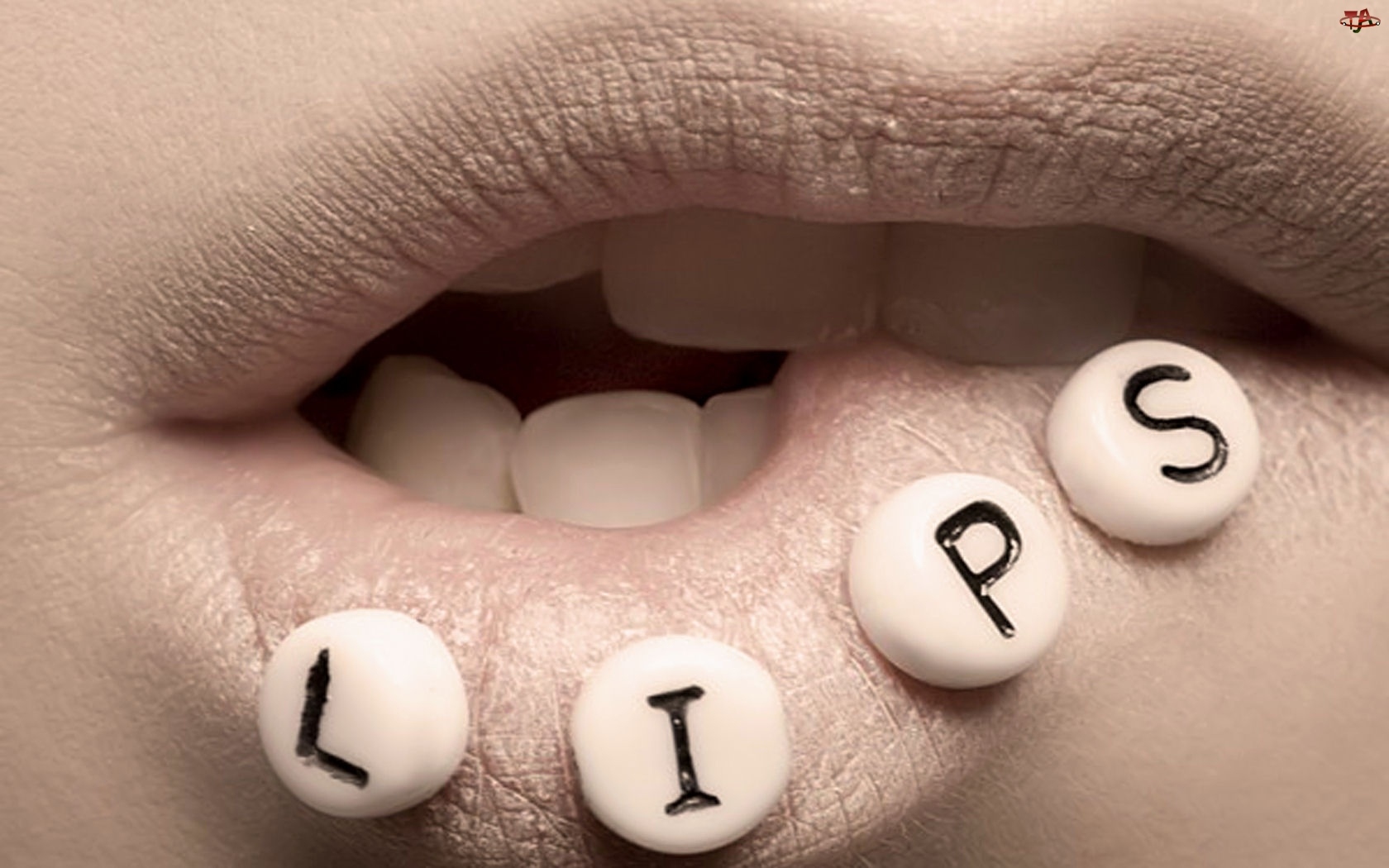 Lips, Usta, Napis