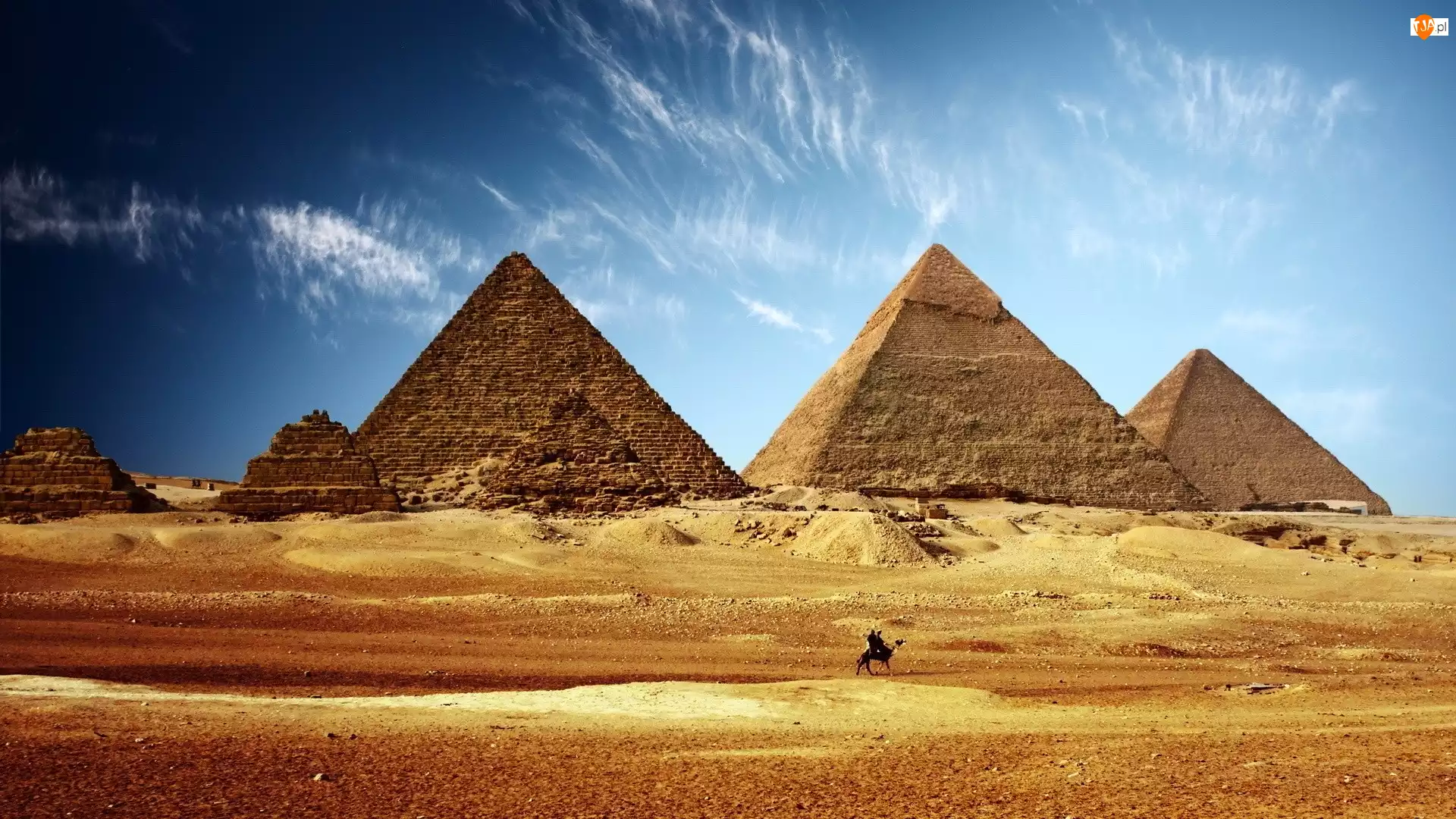 Pustynia, Egipt, Piramidy