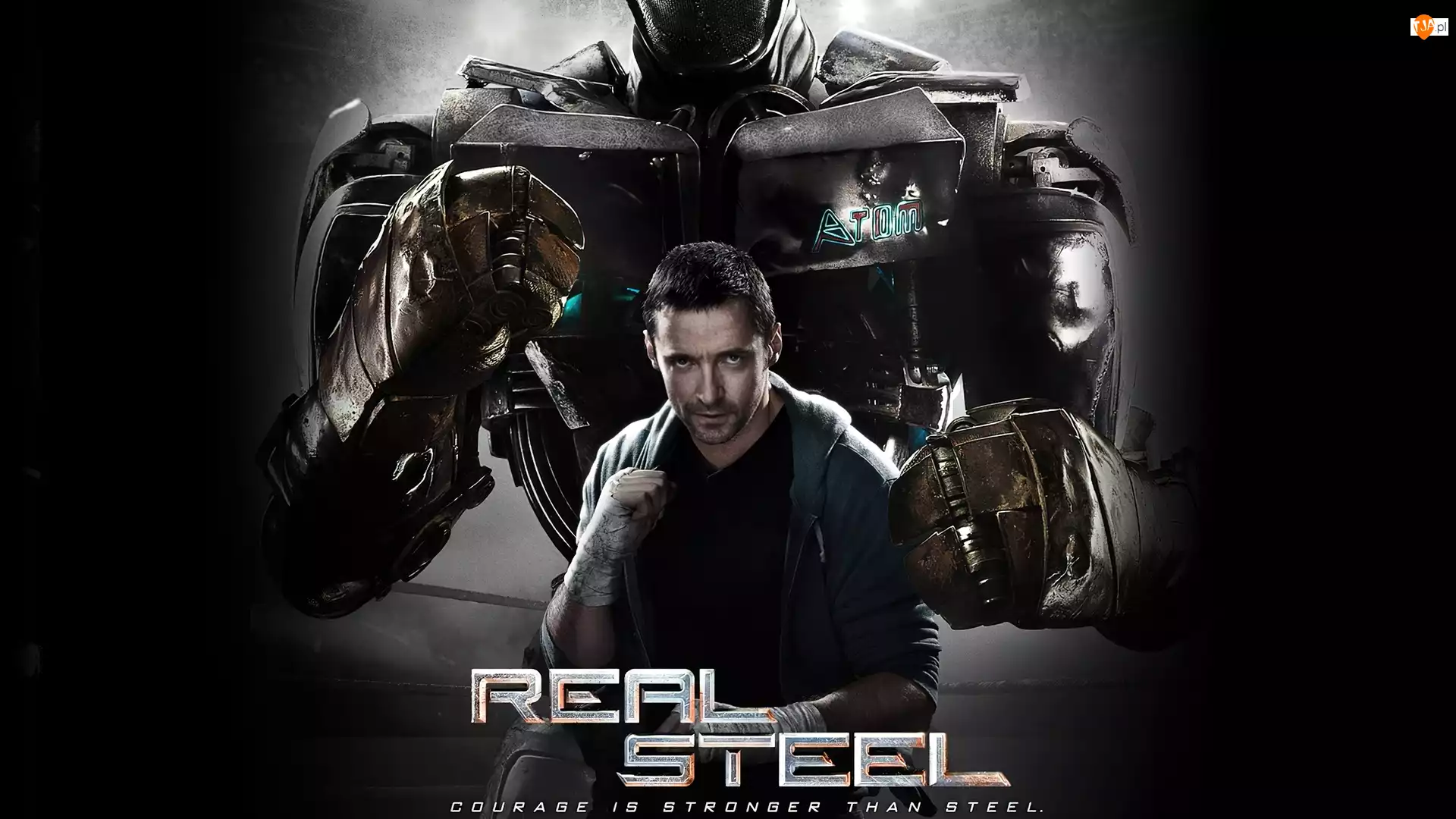 Hugh Jackman, Pięści, Real Steel, Robot