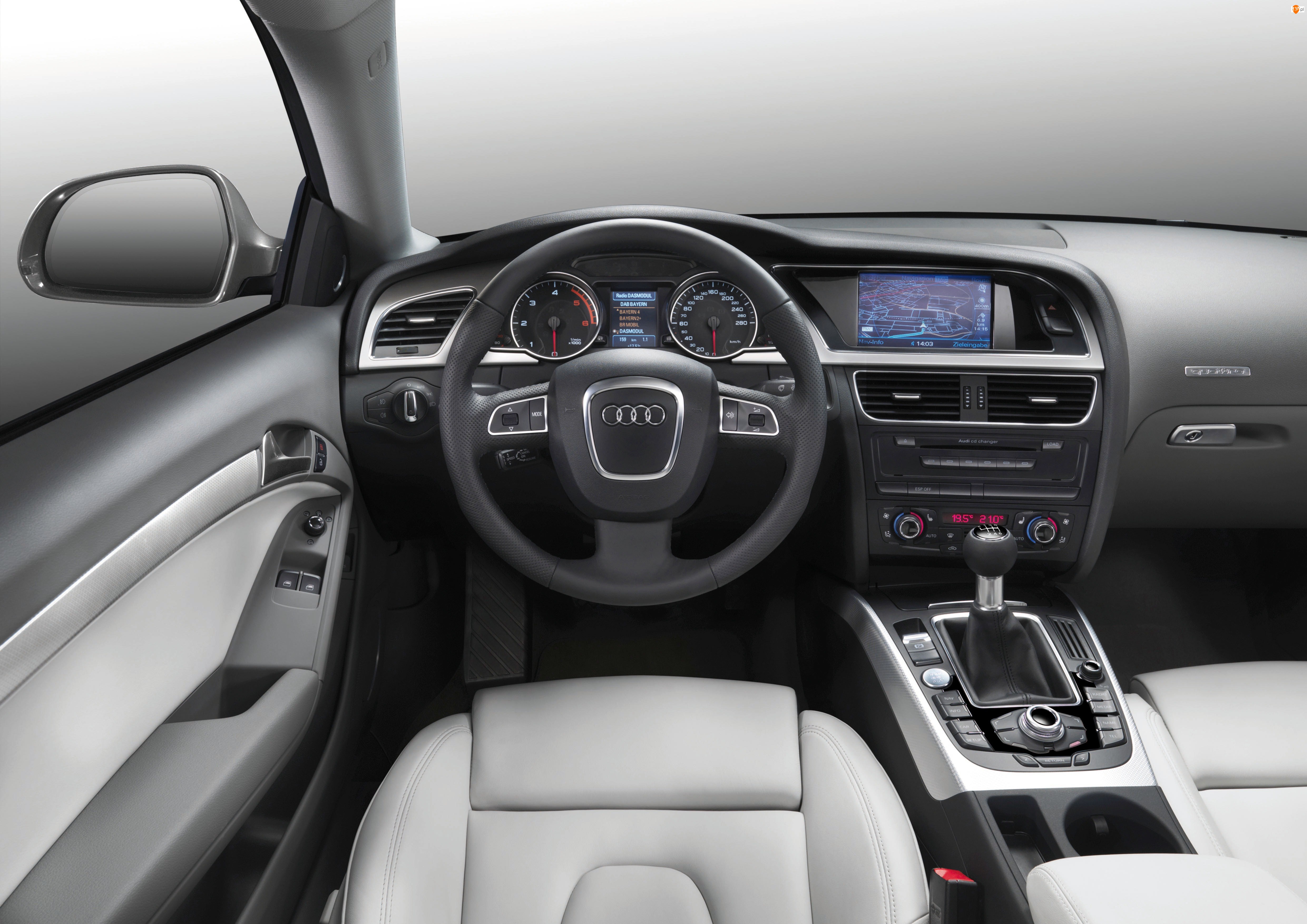 Wnętrze, Audi A5
