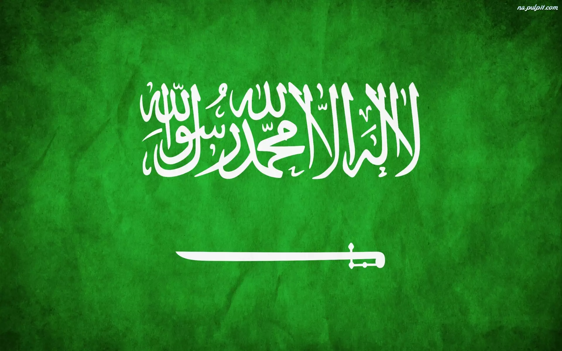 Arabia Saudyjska, Flaga, Państwa
