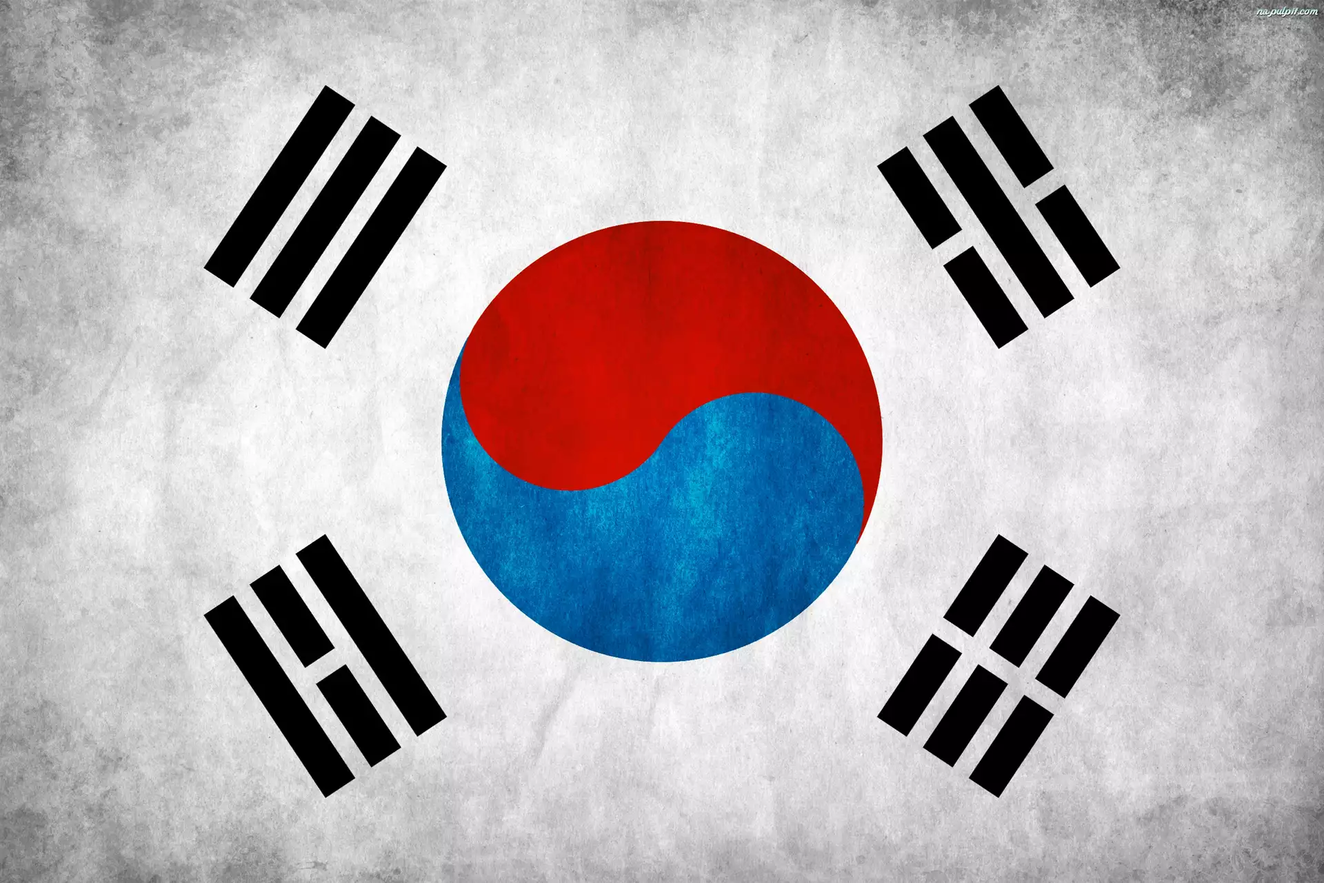 Korea Południowa, Flaga, Państwa