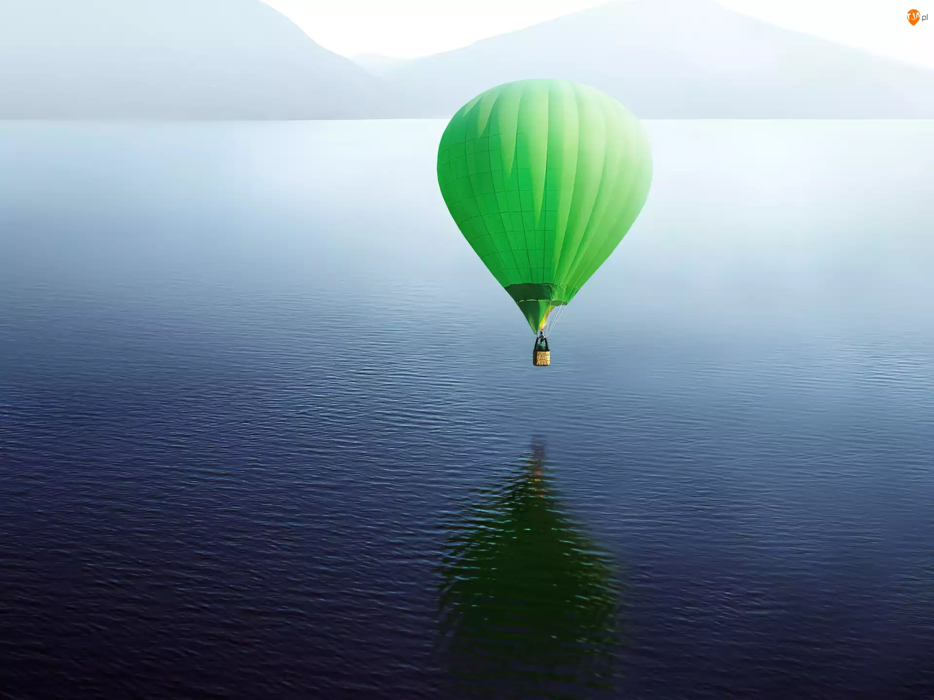 Woda, Zielony, Balon