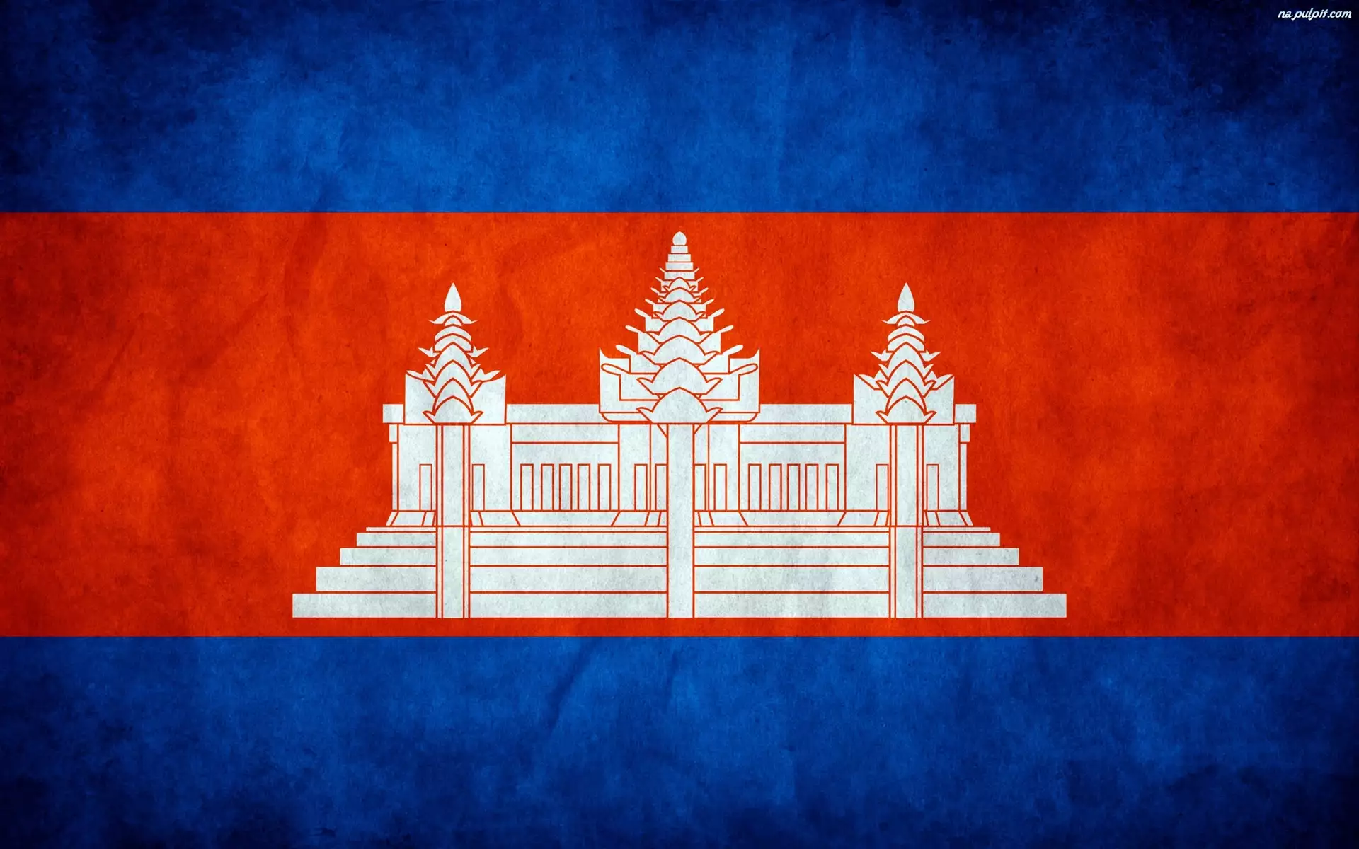 Kambodża, Flaga, Państwa