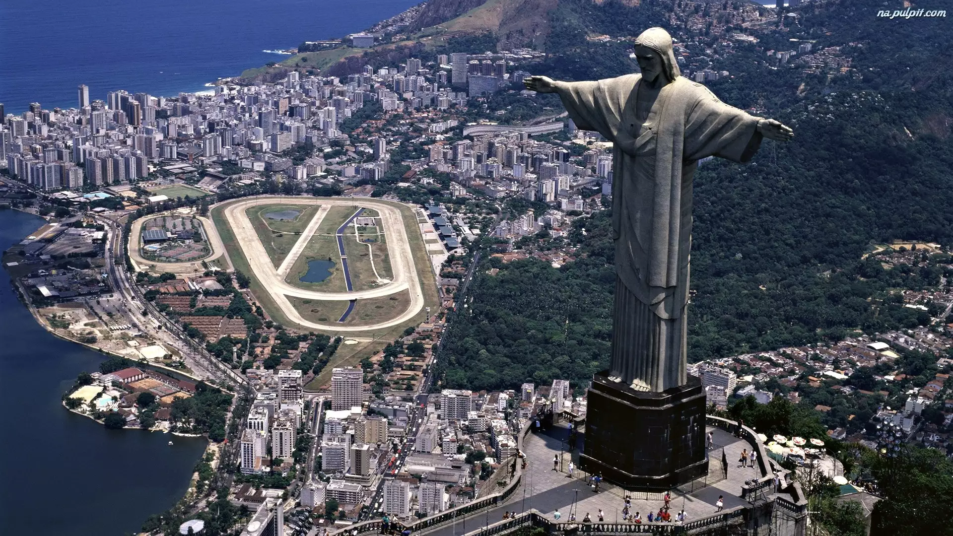 Miasto, Pomnik, Rio De Janeiro, Chrystus, Brazylia