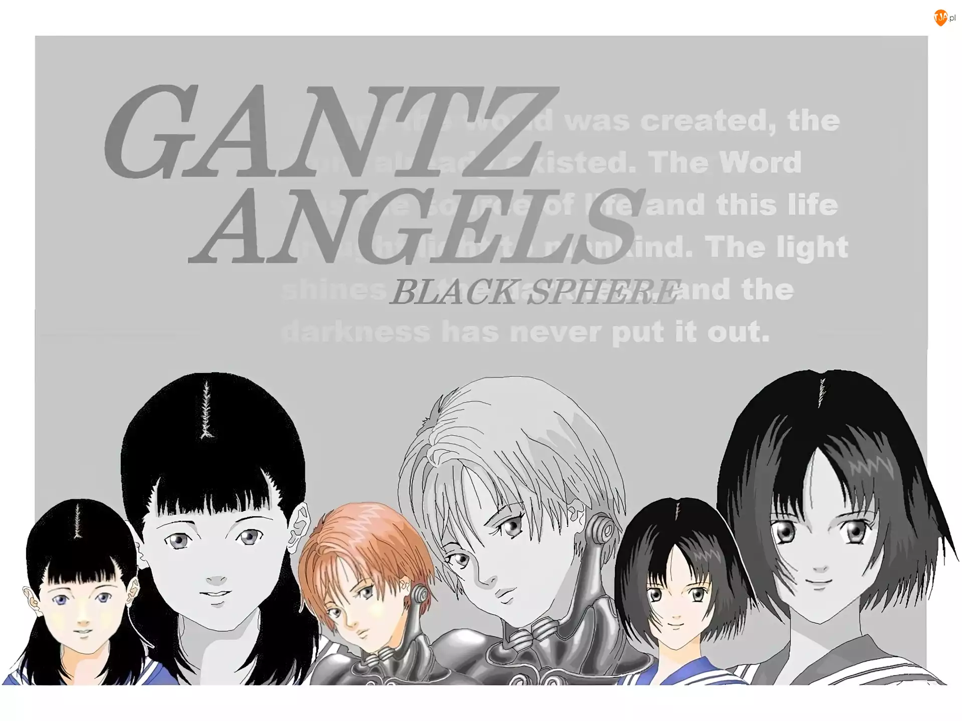 twarze, Gantz, angels, dziewczyny