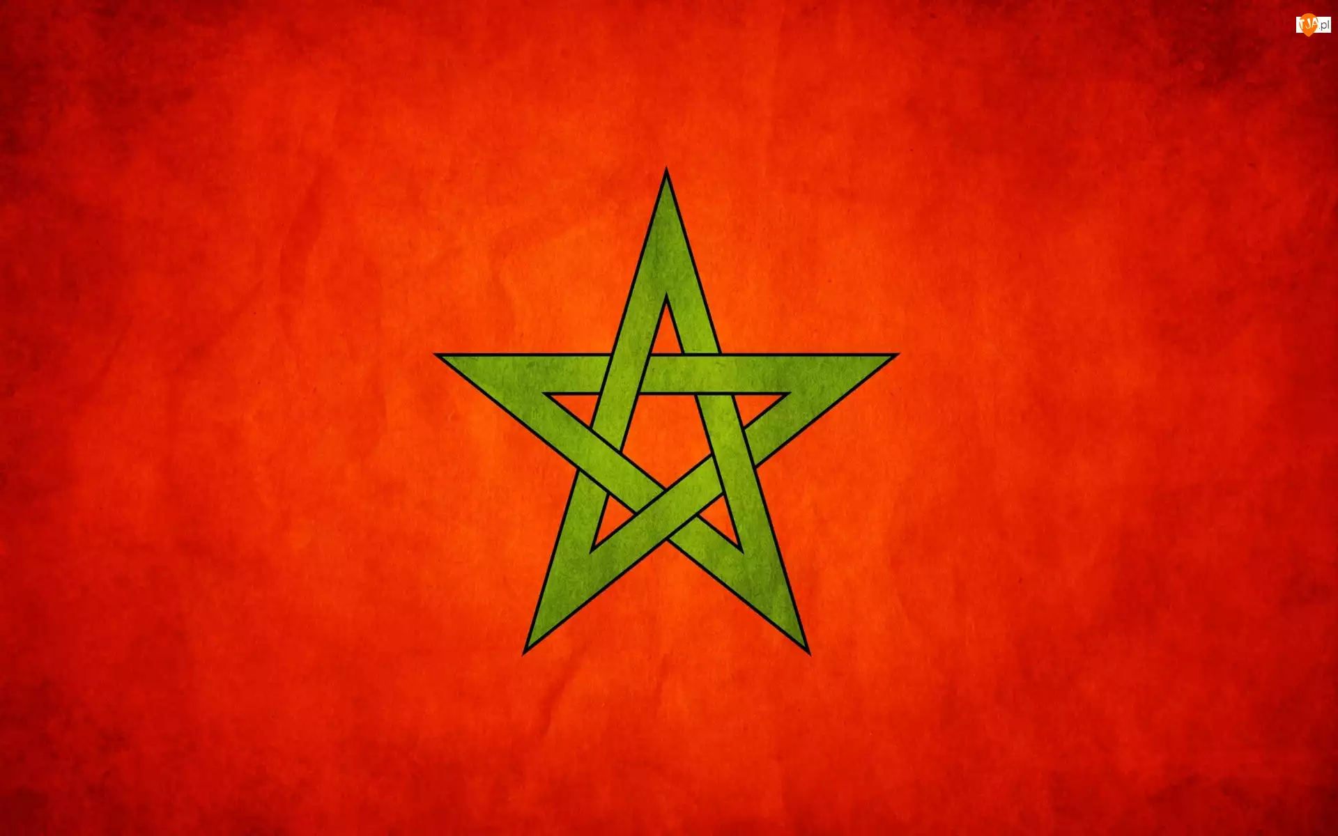 Flaga, Maroko