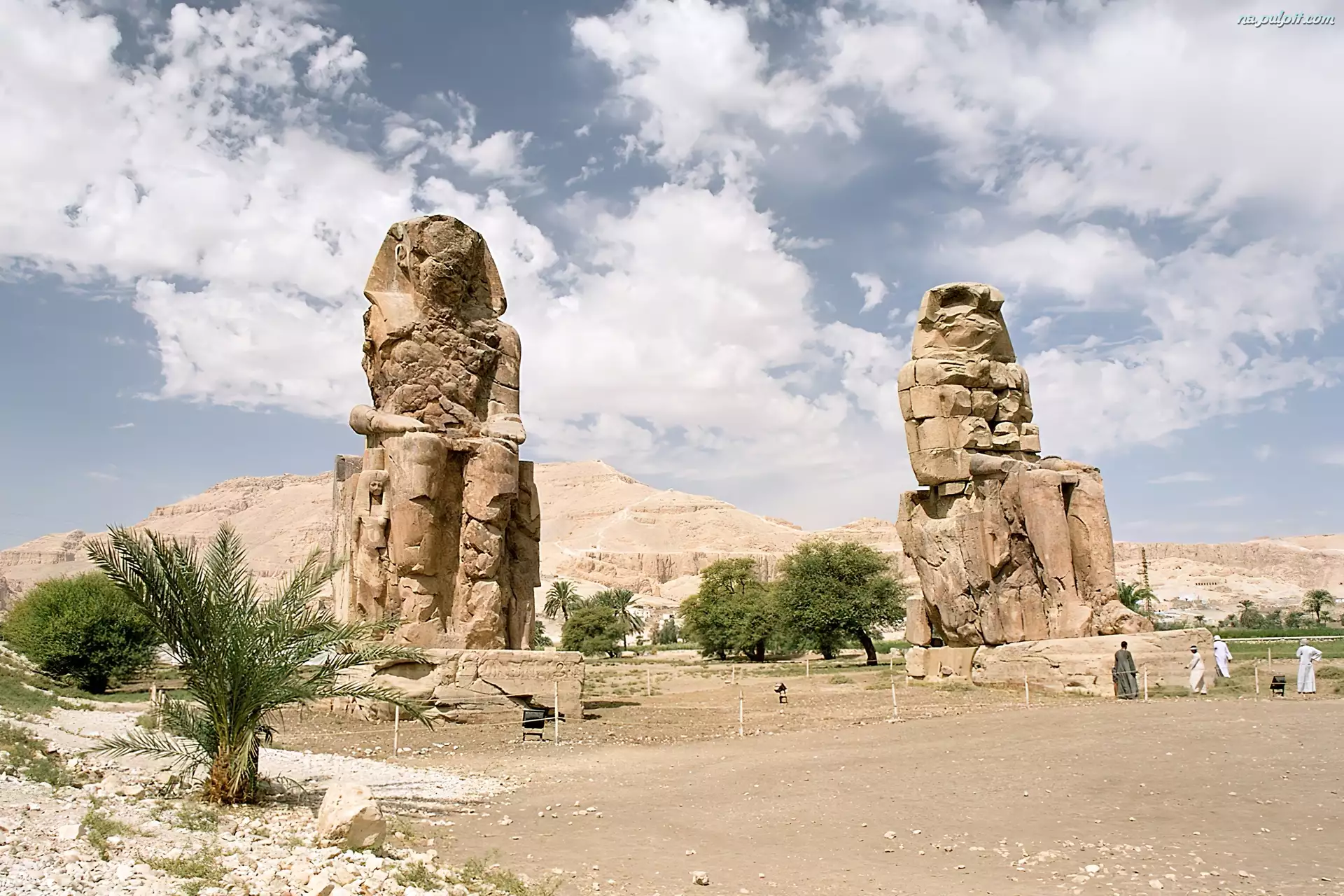 Kolosy Memnona, Egipt
